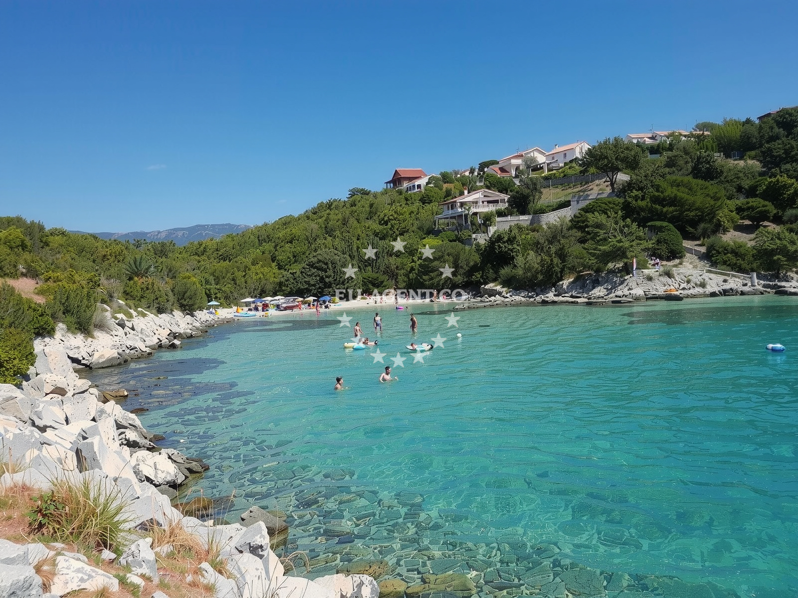 ACI Marina Šimuni on the island of Pag, North Dalmatia, Croatia
