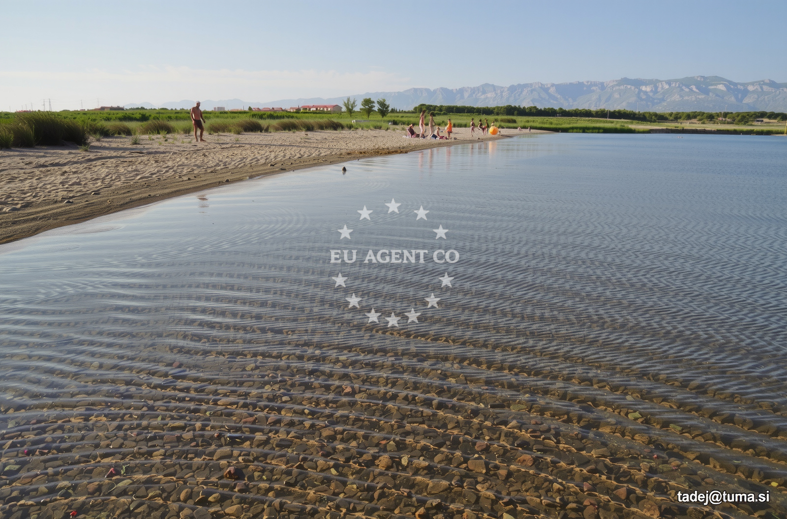 Livade Meadows Beach, 2.69 km from the anchorage in Povljana, Pag