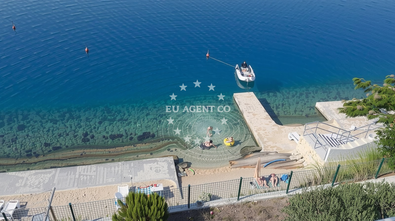 Approach and location view of Anchorage in Anchorage in Vlašići on the island Pag, North Dalmatia, Croatia photo 3
