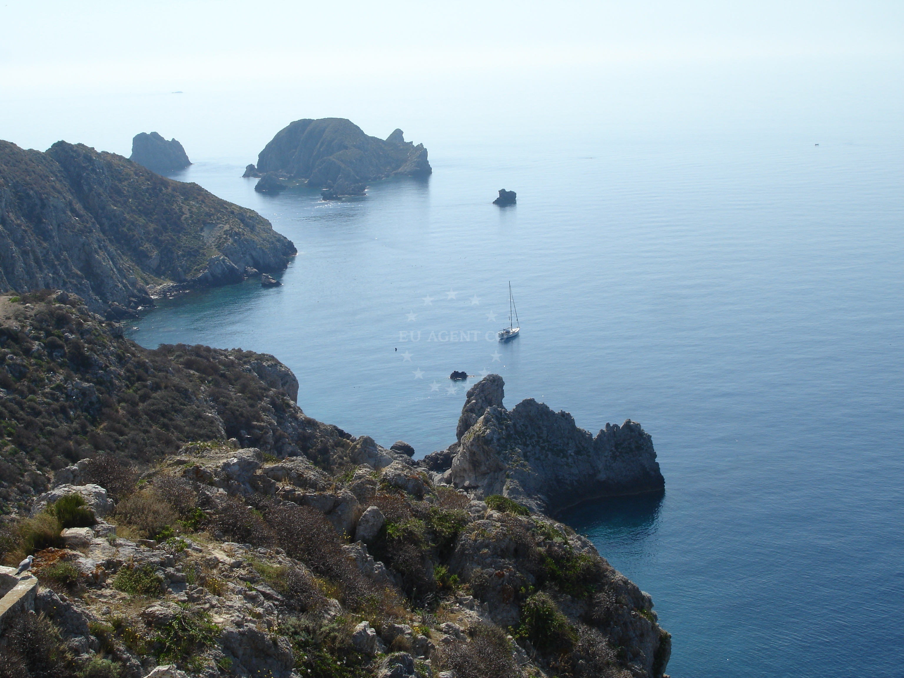Additional view of Palagruza anchorage in Anchorage on the island Palagruza, North Dalmatia, Croatia photo 4