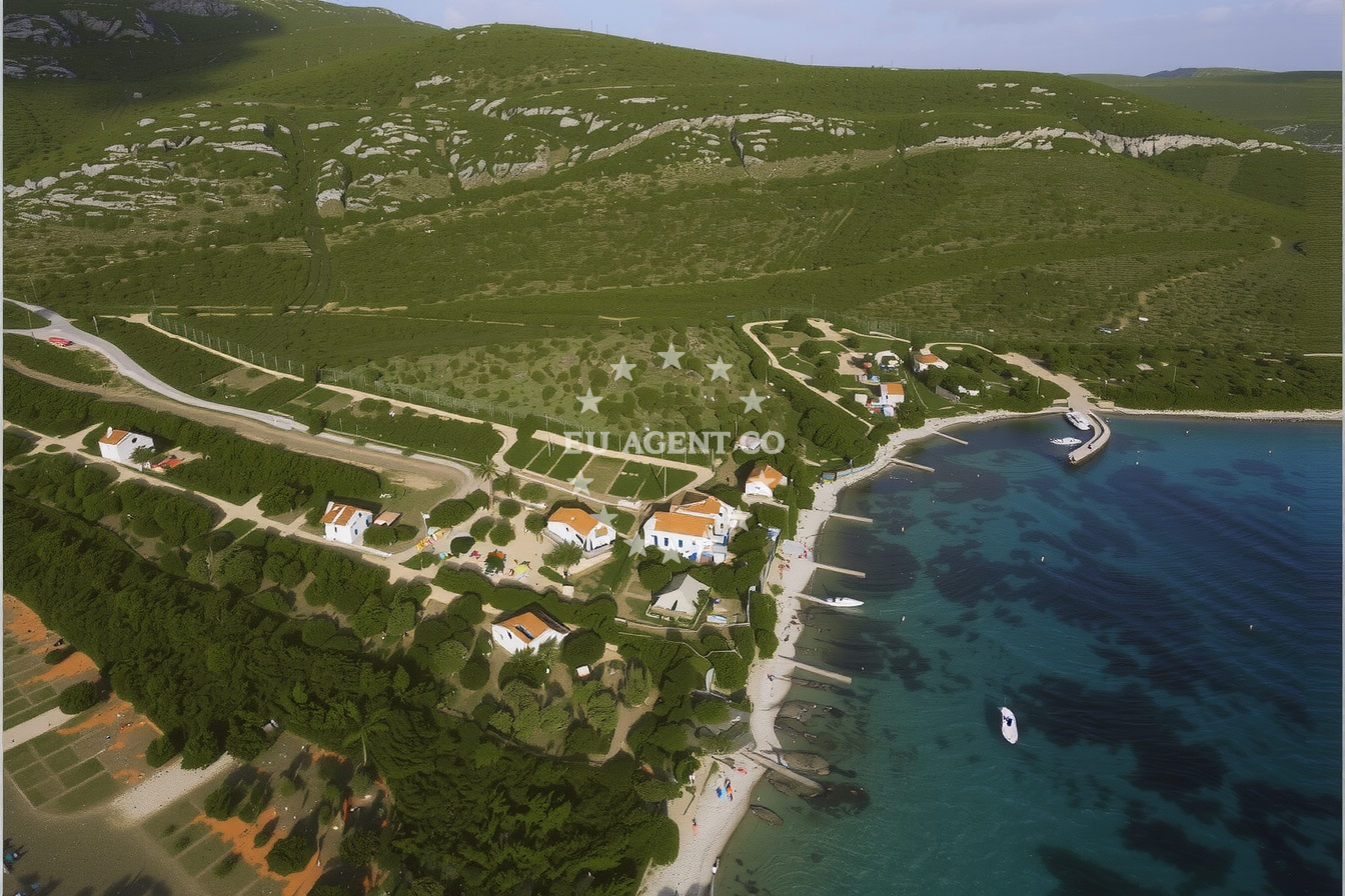 Cerenje Anchorage on the island of Pasman, Croatia