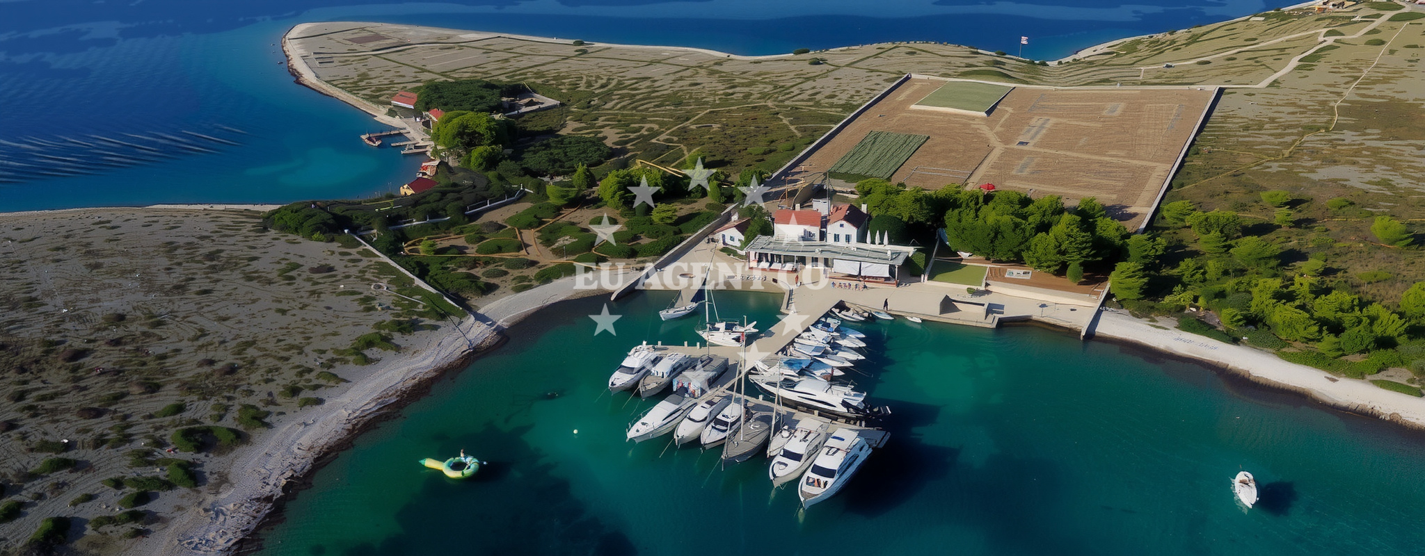 Additional view of Anchorage in Anchorage on the island Ravni Žakan, North Dalmatia, Croatia photo 7