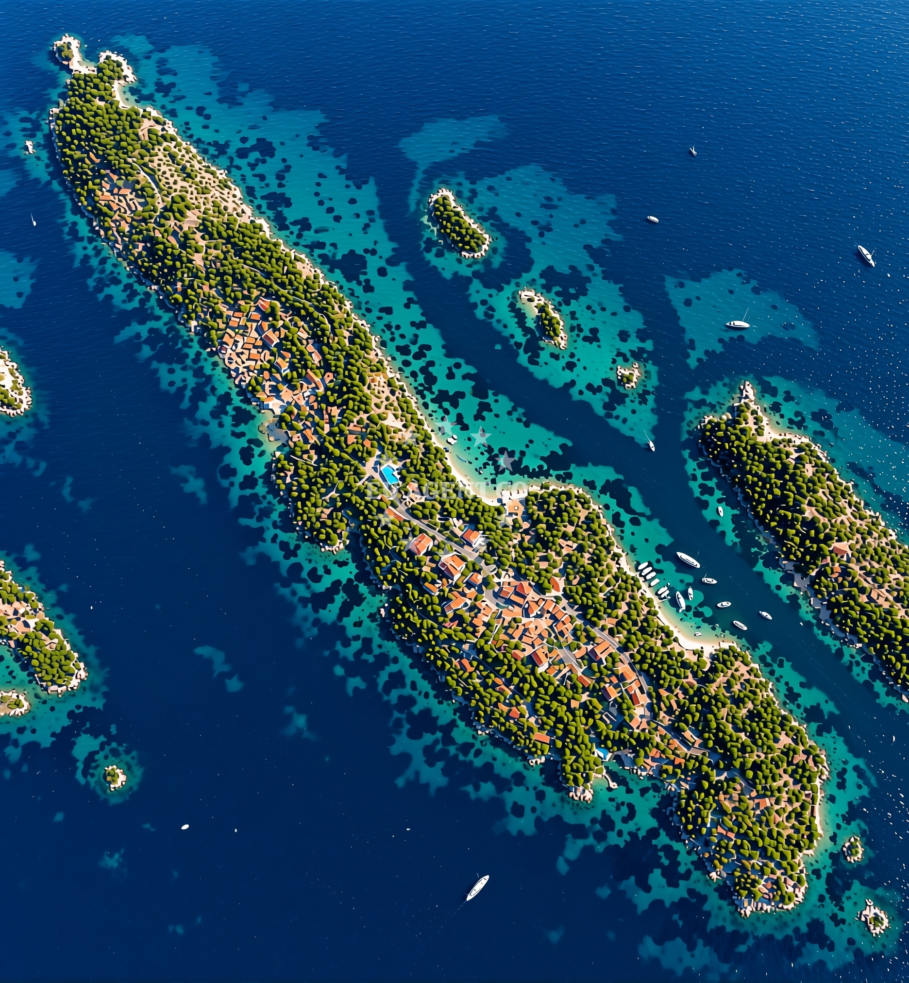 Additional view of Anchorage in Anchorage on the island Sestrunj, North Dalmatia, Croatia photo 8