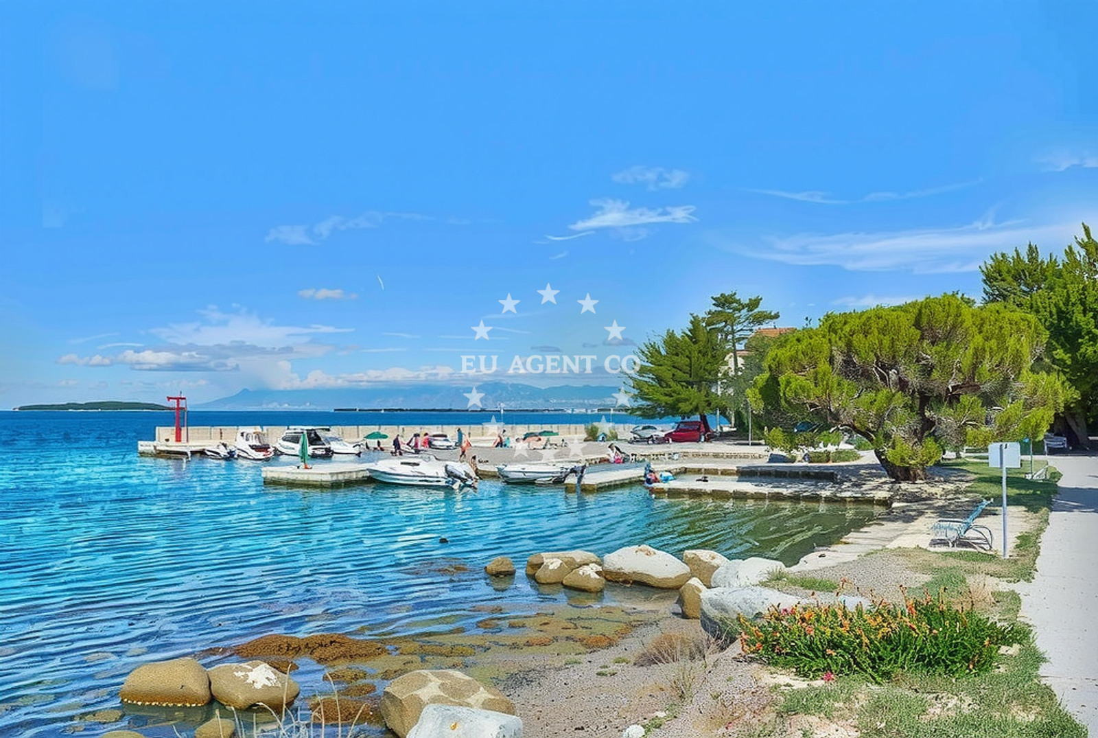 Dumbočica point of interest near Sestrunj Island anchorage