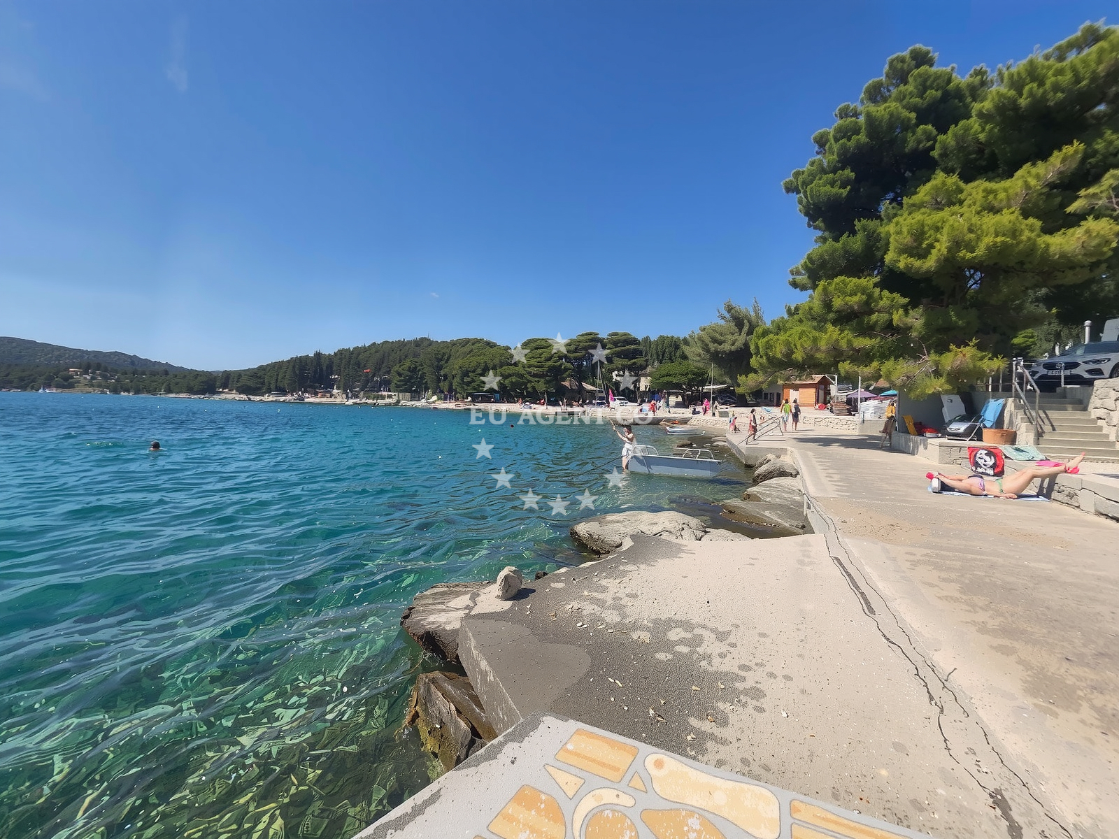 Marina Tribunj located 2.18km from the anchorage, North Dalmatia, Croatia