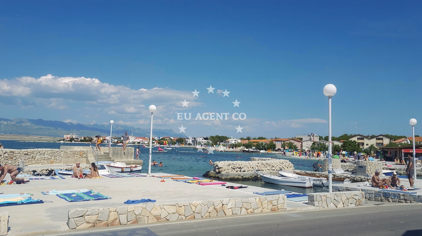 Approach and location view of Anchorage in Anchorage on the island Vir, North Dalmatia, Croatia photo 3