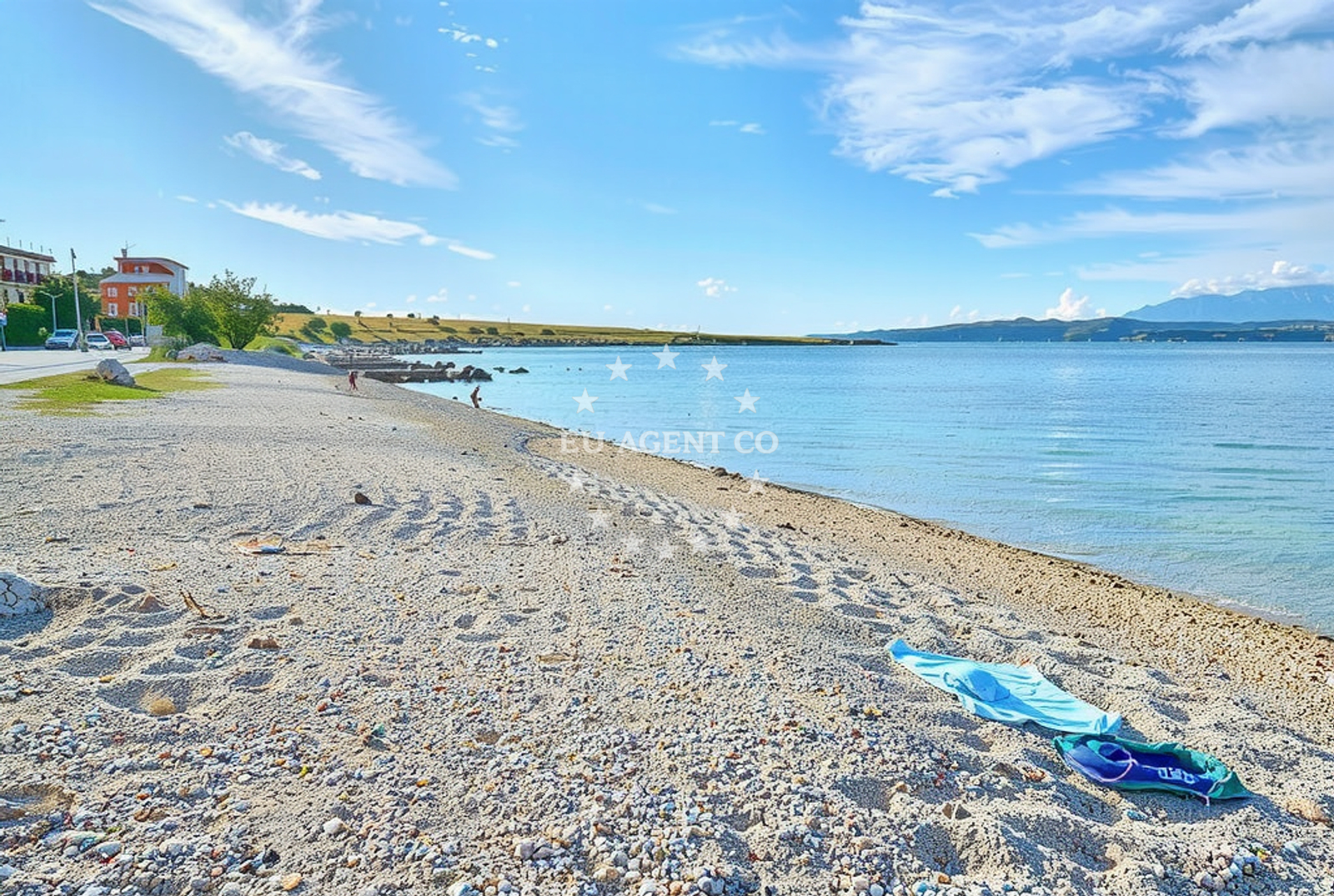 Anchorage in Lozice on the island Vir, North Dalmatia, Croatia