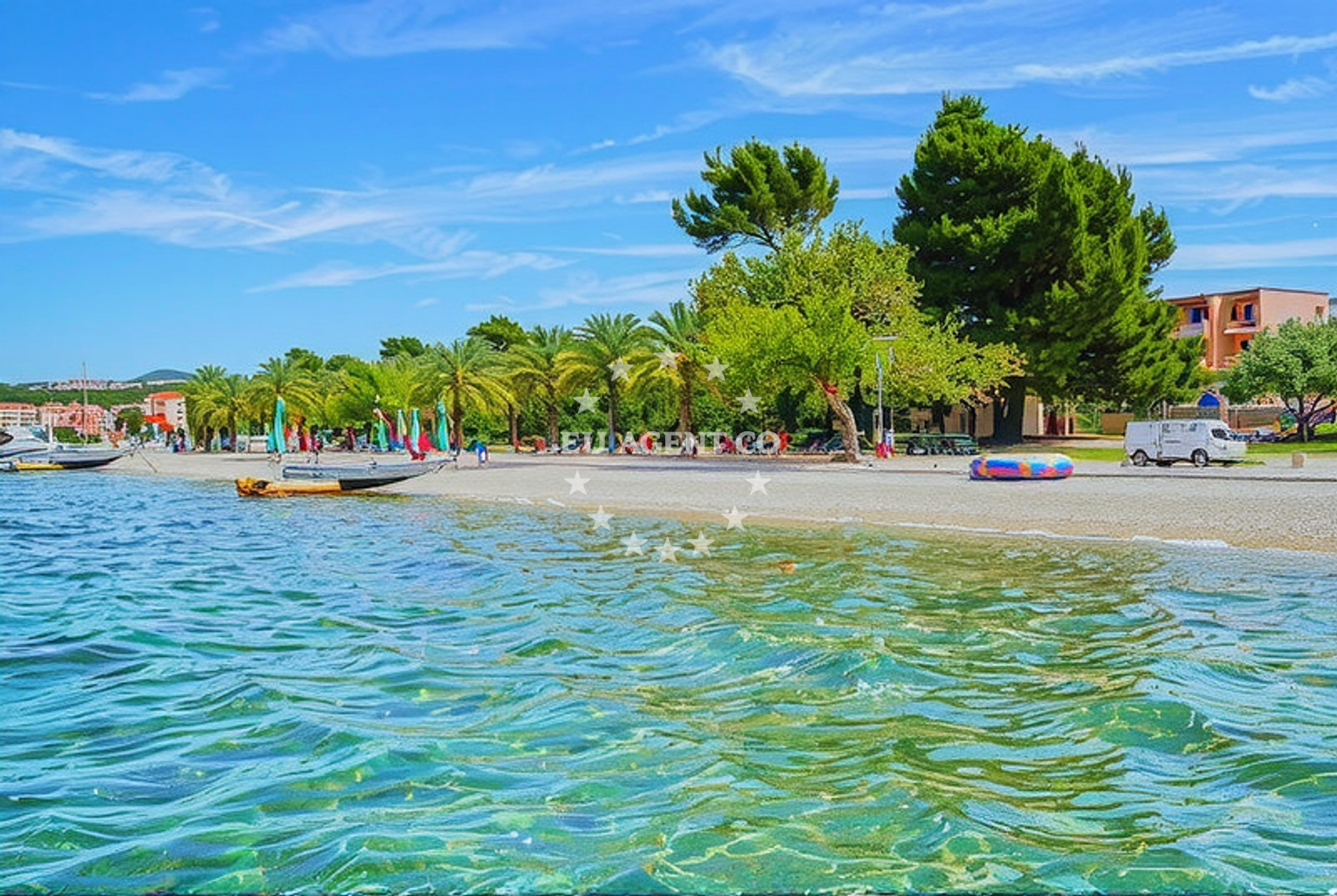 Marina Borik, a nearby marina to Puntamika Anchorage