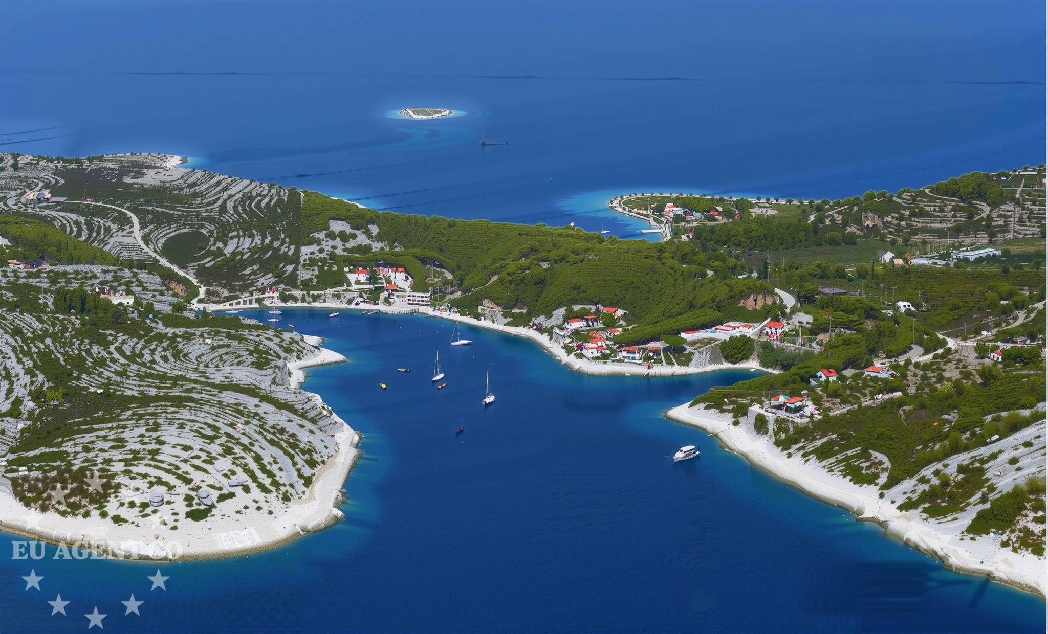 Additional view of Japlenišće anchorage in Anchorage in Žirje on the island Žirje, North Dalmatia, Croatia photo 7