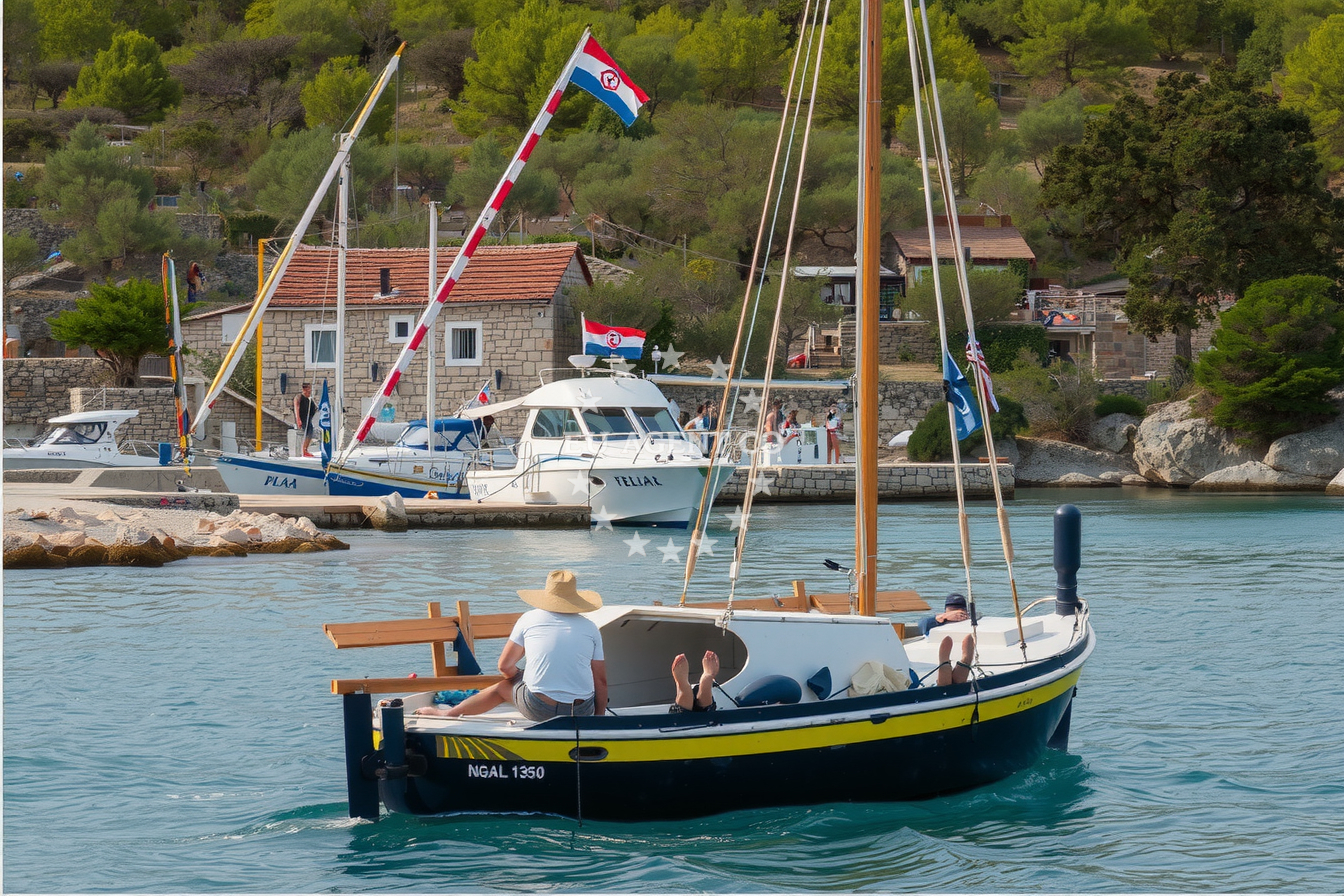 Additional view of Jagodnja anchorage in Anchorage on the island Žut, North Dalmatia, Croatia photo 6