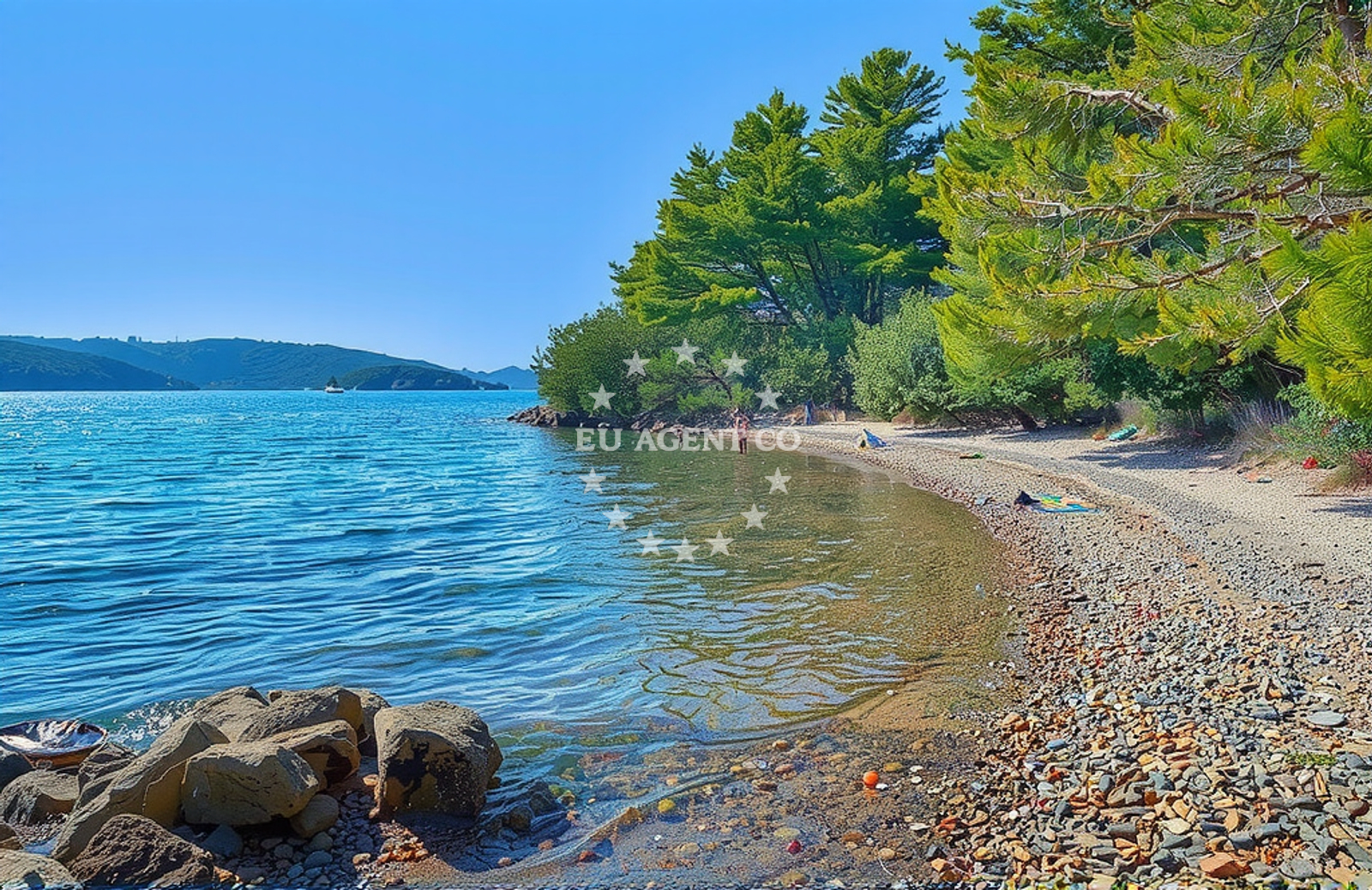 Additional view of Zverinac North anchorage in Anchorage in Zverinac on the island Zverinac, North Dalmatia, Croatia photo 6
