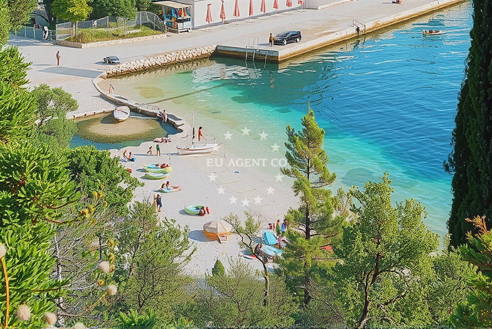 Approach and location view of Anchorage in Anchorage in Banići, South Dalmatia, Croatia photo 3
