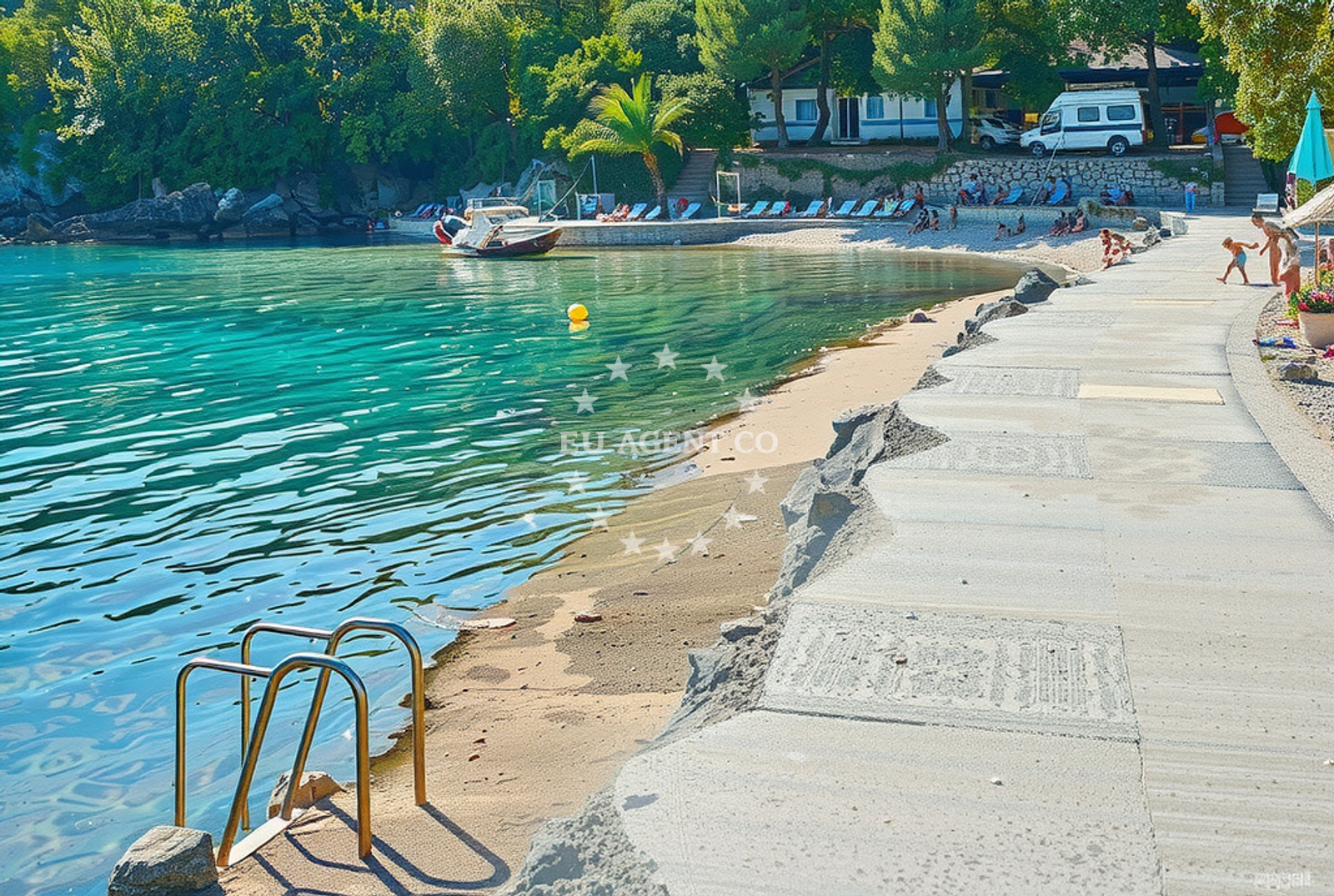 Approach and location view of Anchorage in Anchorage in Crikvice, South Dalmatia, Croatia photo 3