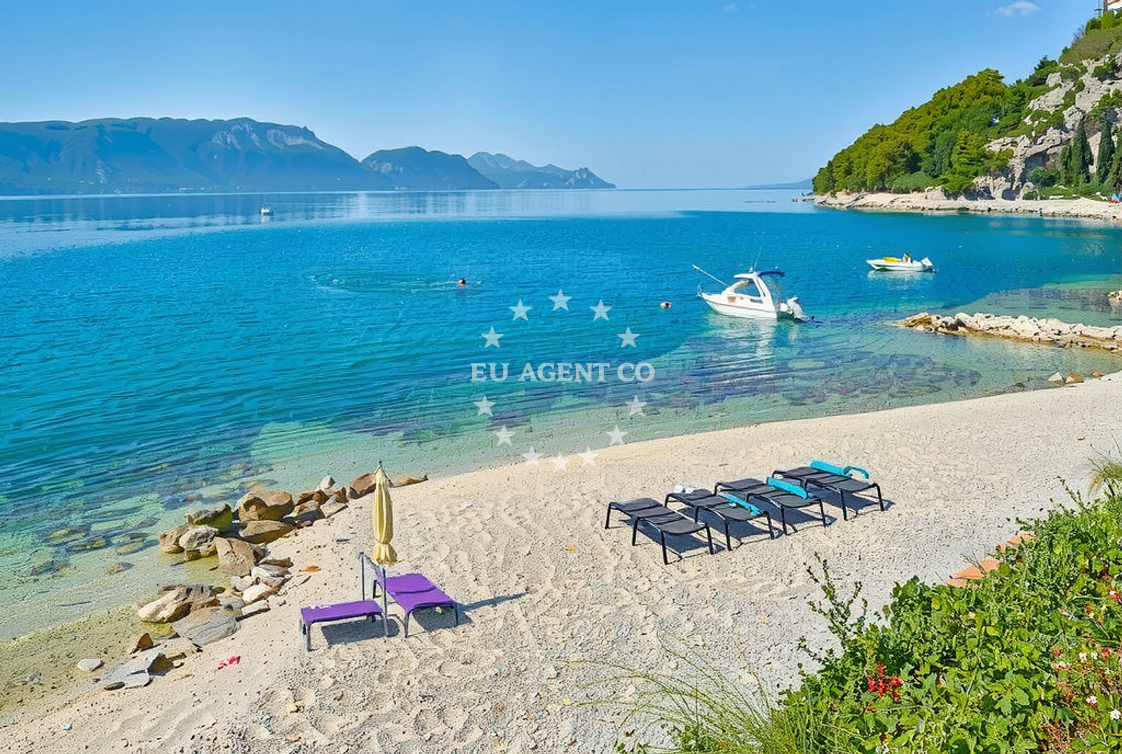Blace Anchorage, South Dalmatia, Croatia with a marina and nearby coves