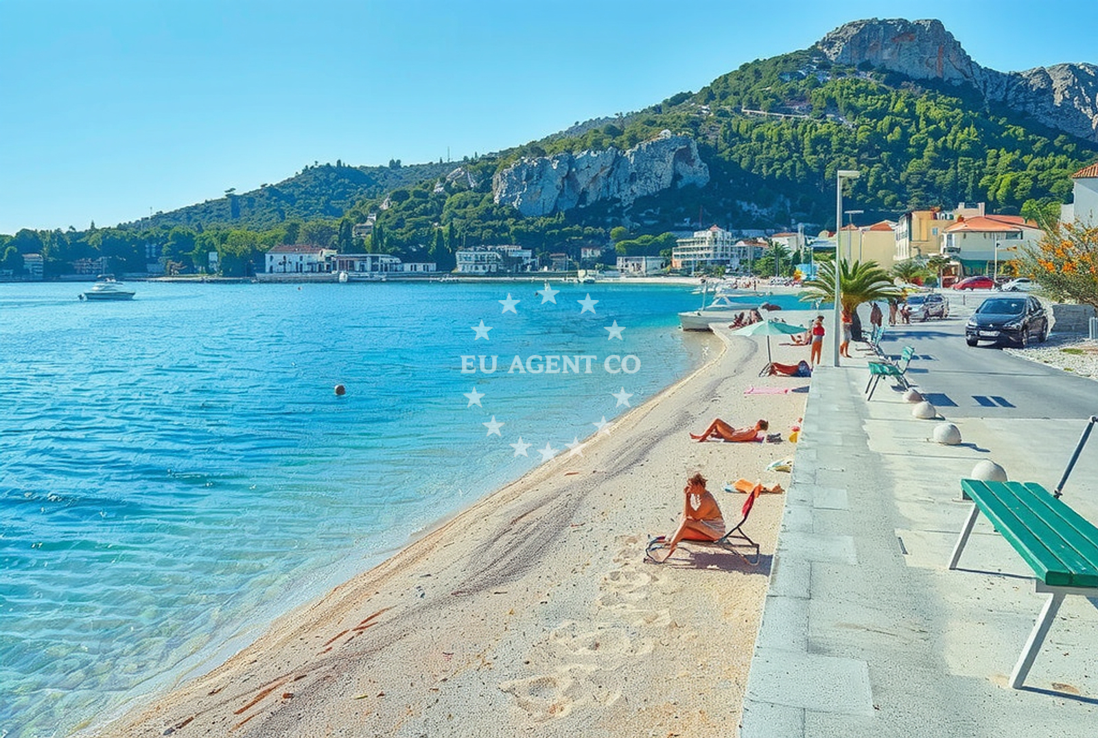Radalj Beach near Klek anchorage, South Dalmatia