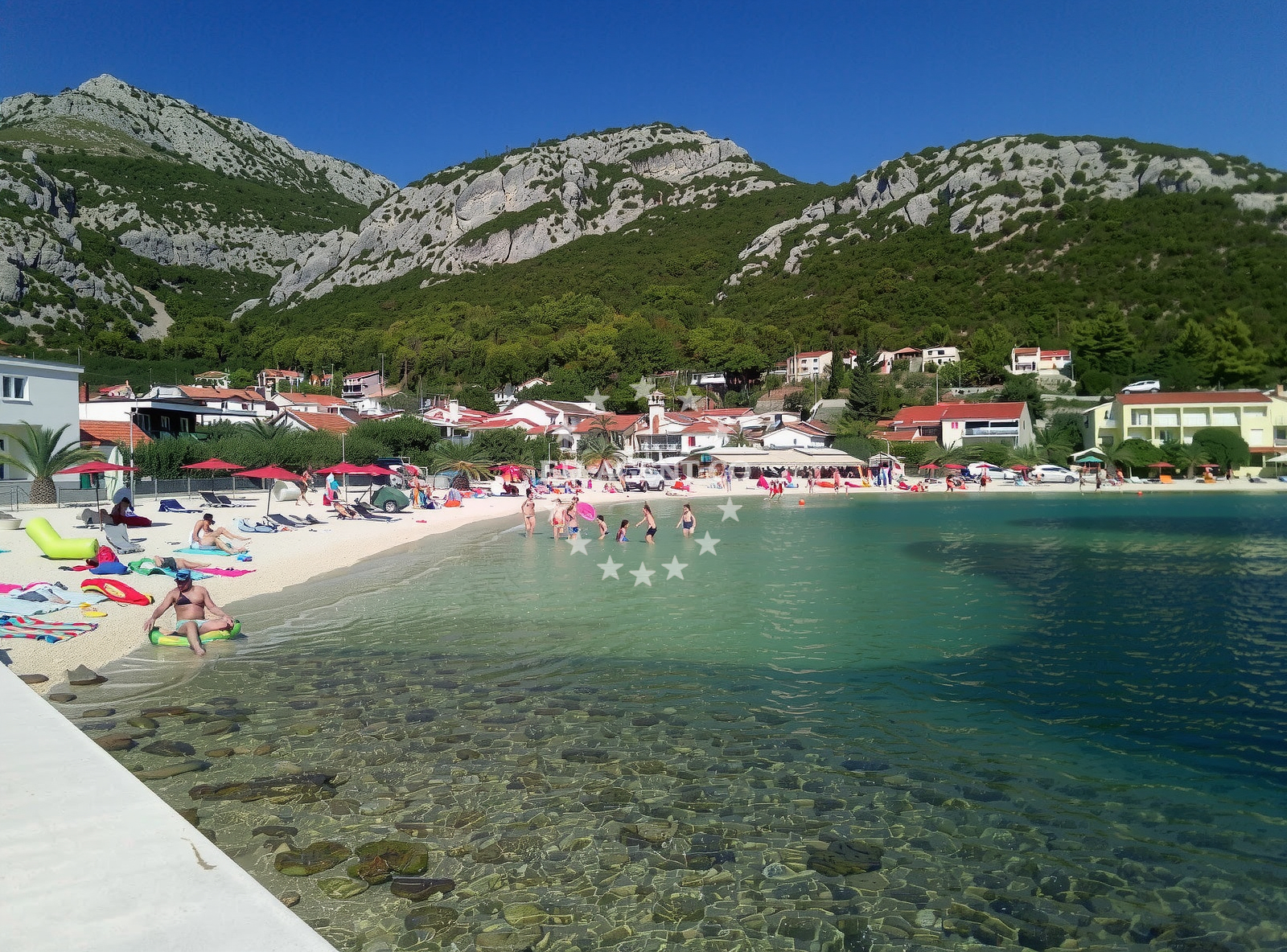 Radalj Beach near Klek anchorage, South Dalmatia