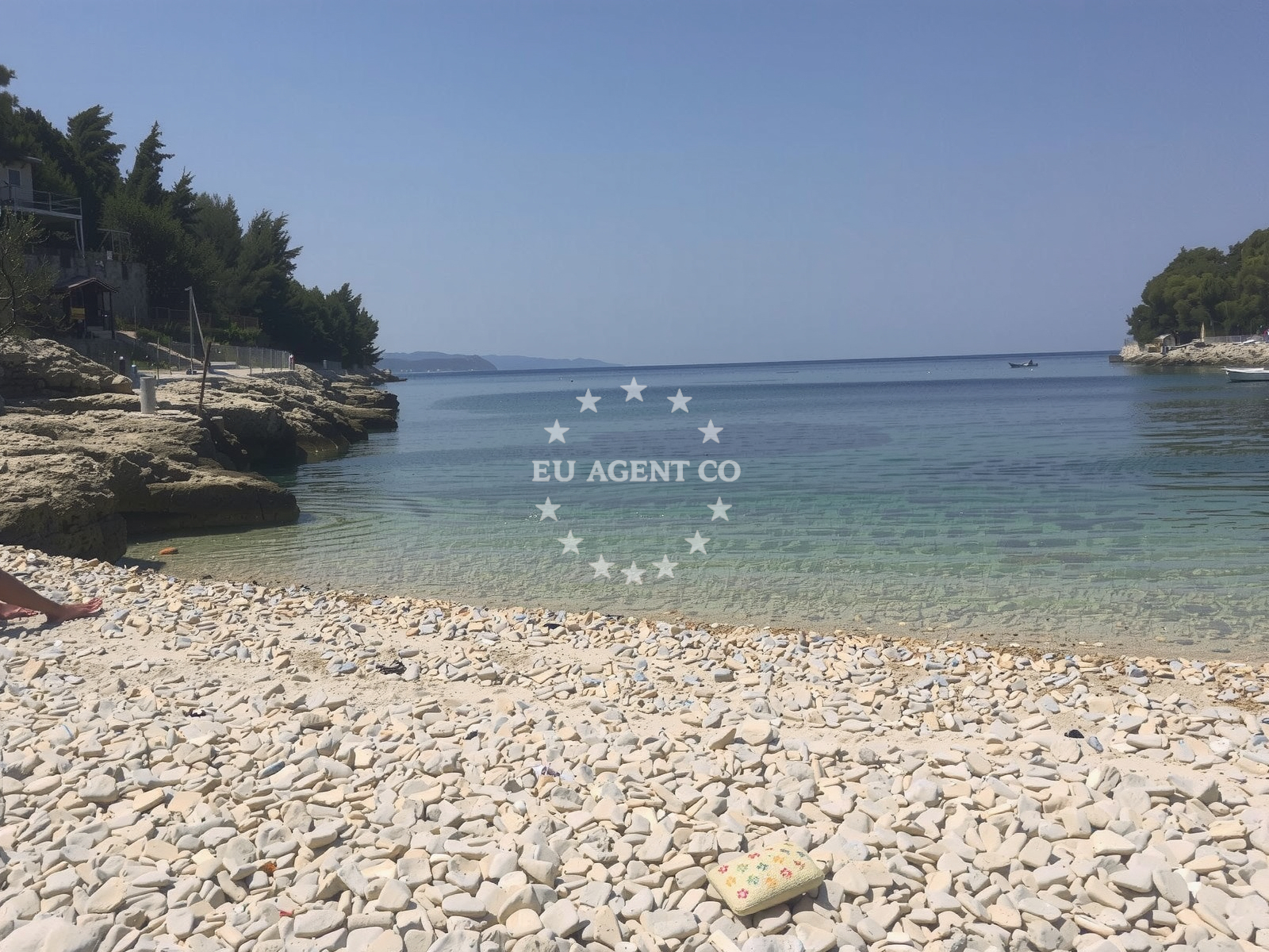 Approach and location view of Anchorage in Anchorage on the island Korčula, South Dalmatia, Croatia photo 3