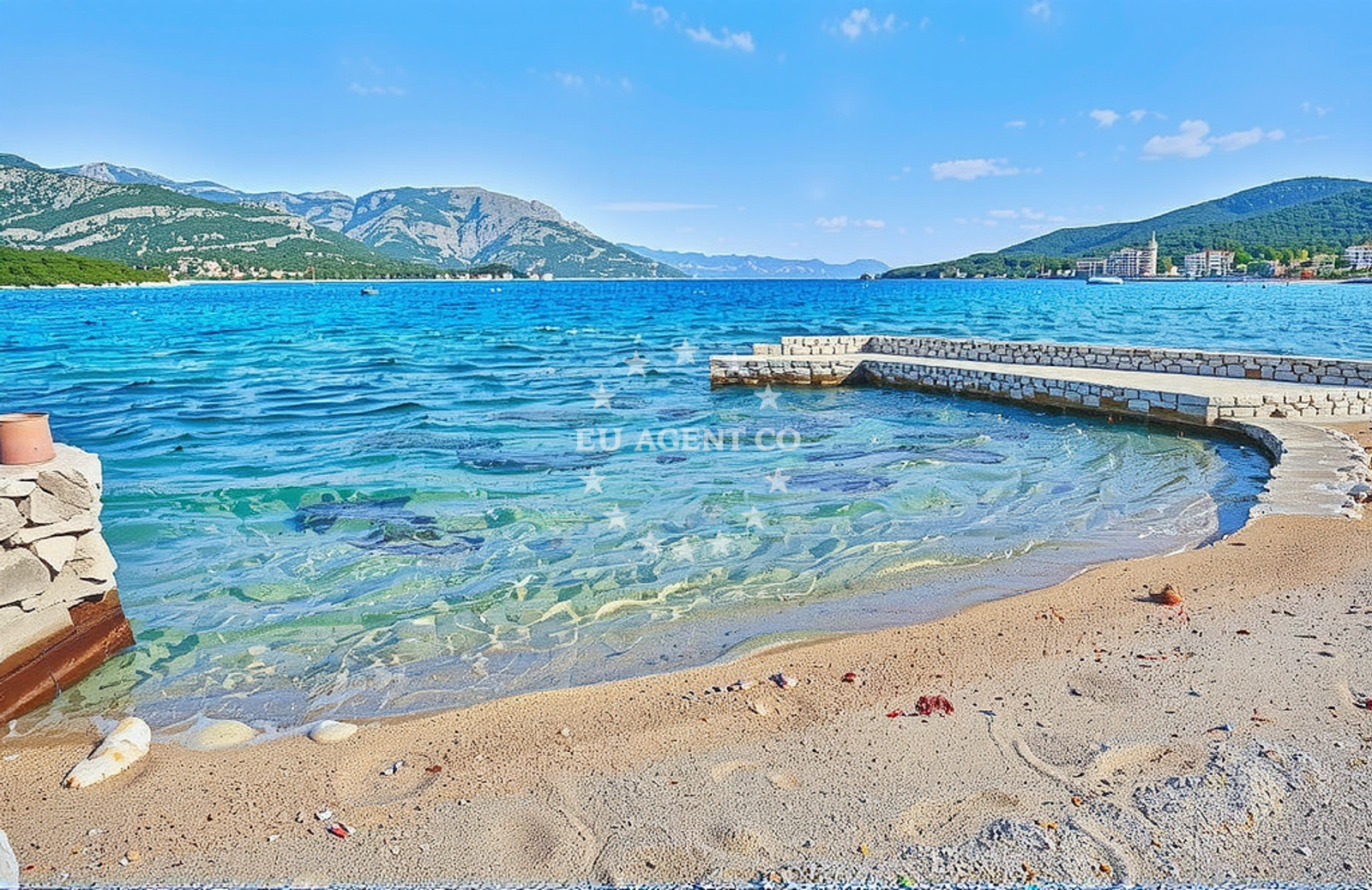 Kneza Beach near Račišće Anchorage, Korčula
