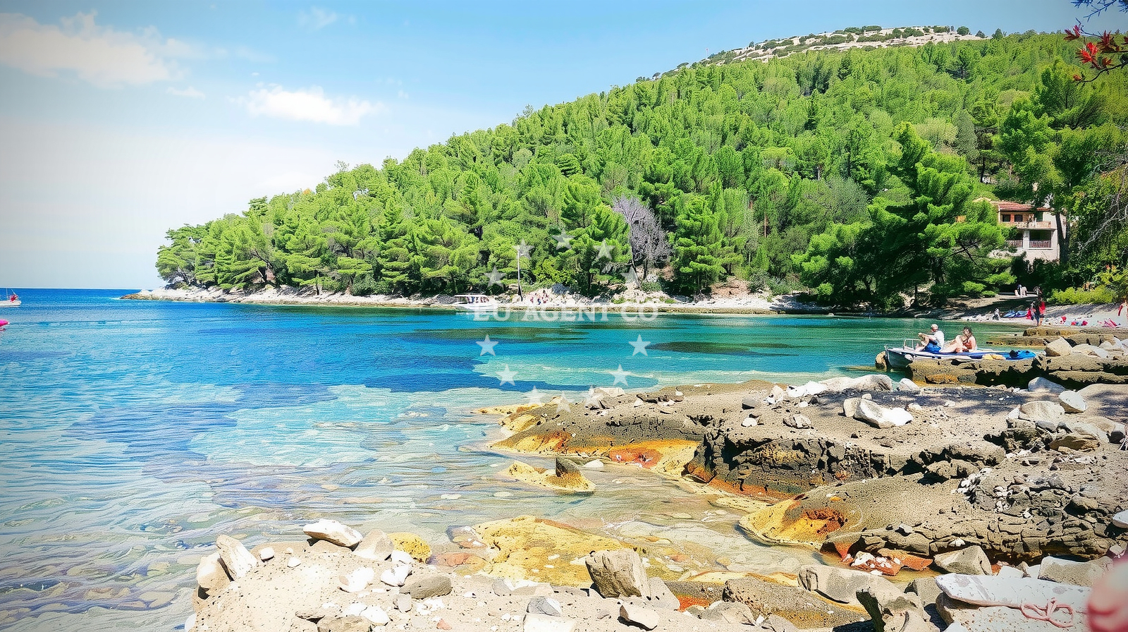 Marina Korkyra, a nearby marina to Vela Luka anchorage