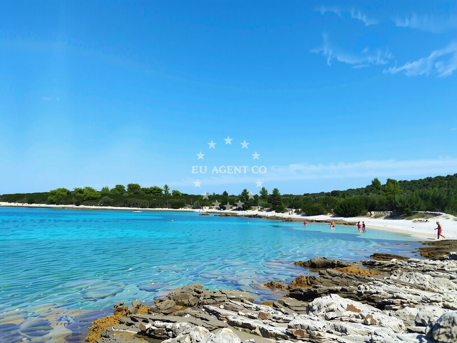 Loviste Anchorage, South Dalmatia Croatia – calm waters with sandy seabed