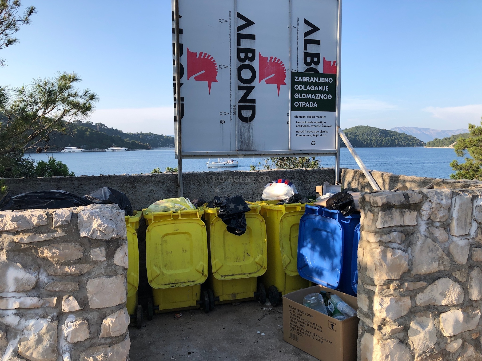 Paljevina Beach, Mljet Croatia near Polace Anchorage