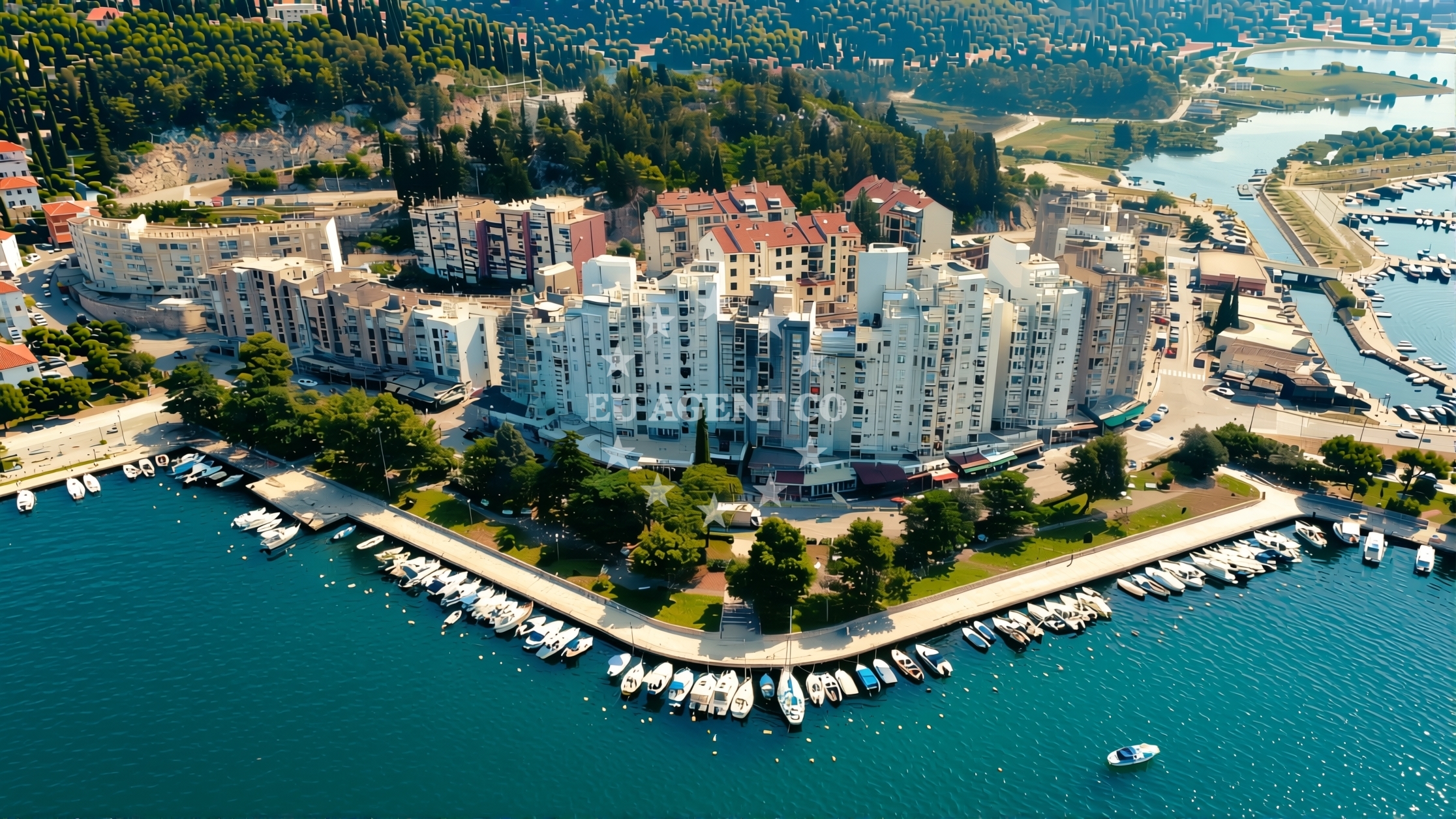 Marina Lumbarda, 82km from Ploce anchorage
