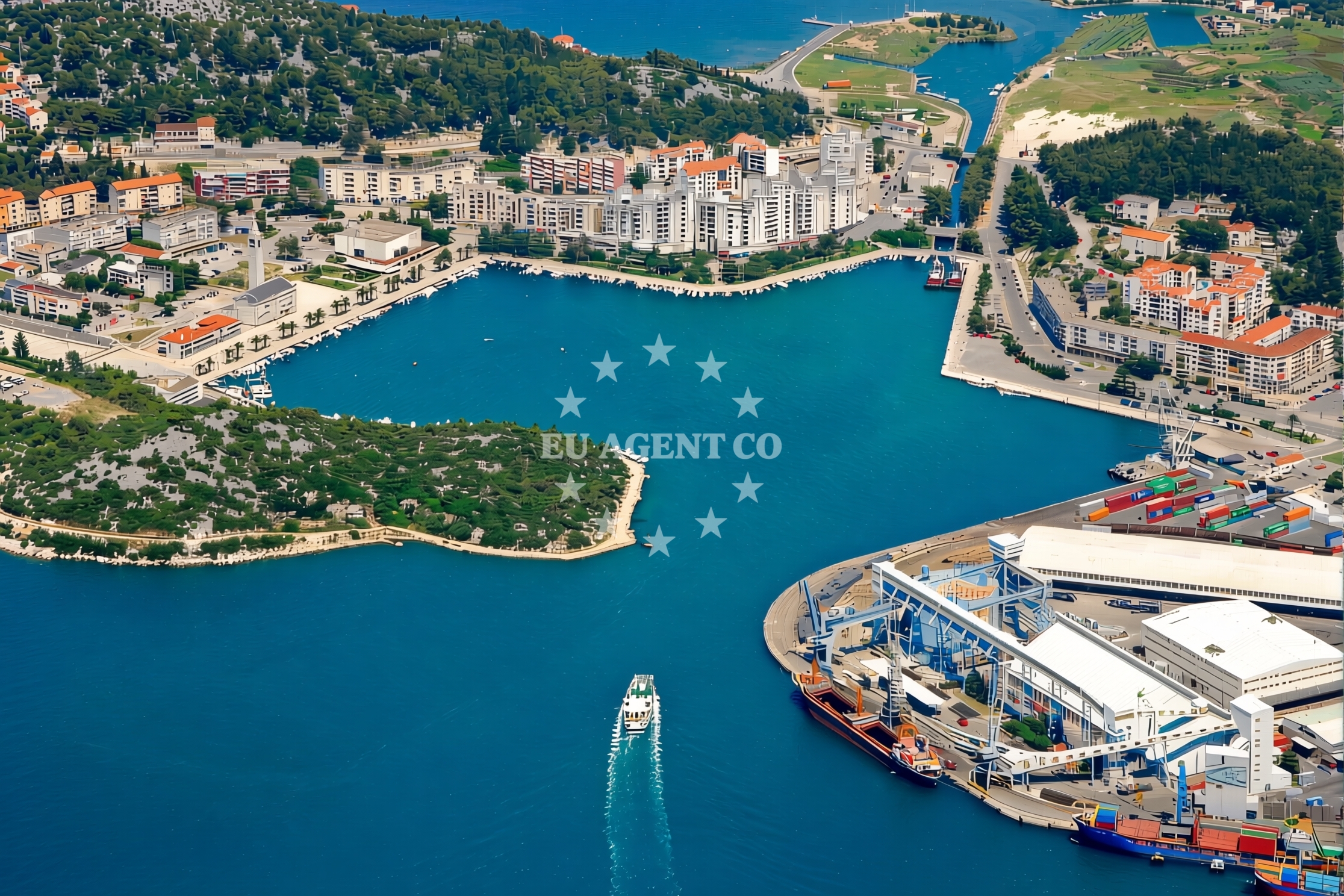 Fuel station in Ploce, 4.68km from anchorage