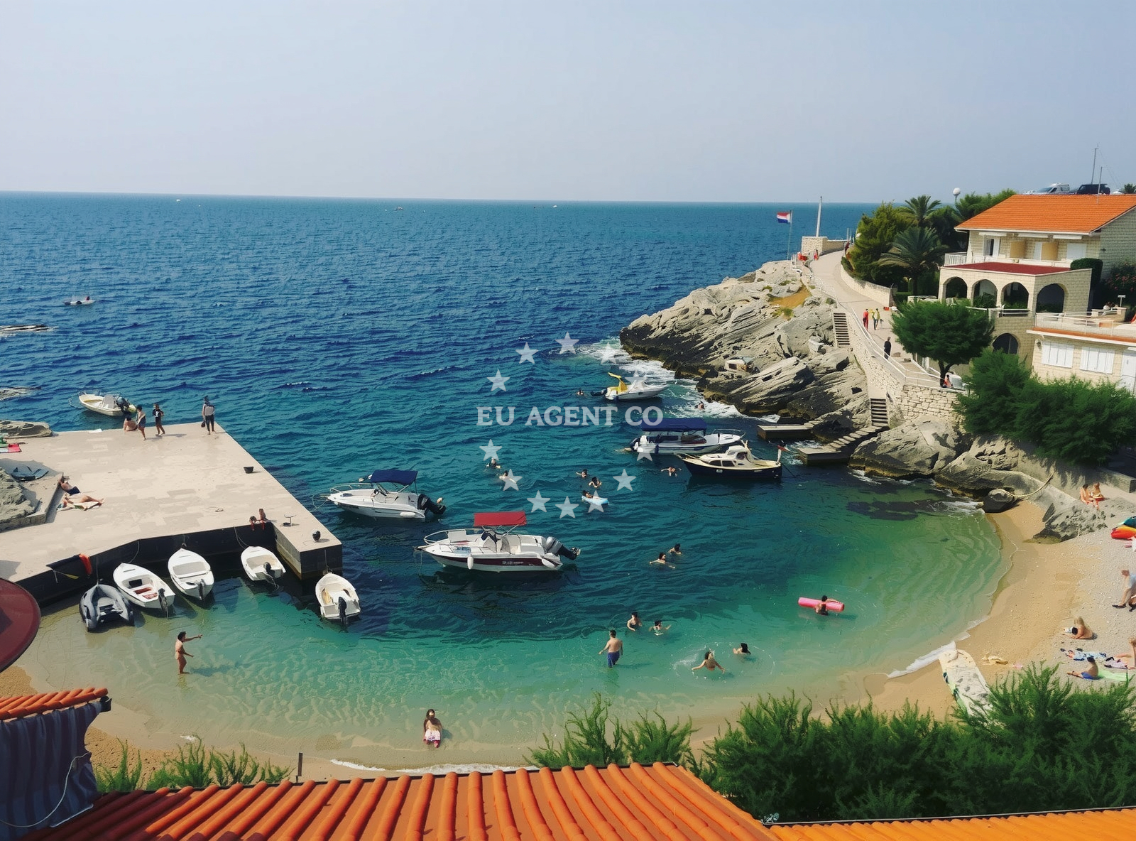 Marina Lumbarda, Korčula Island, 9.6 km from Podobuce anchorage