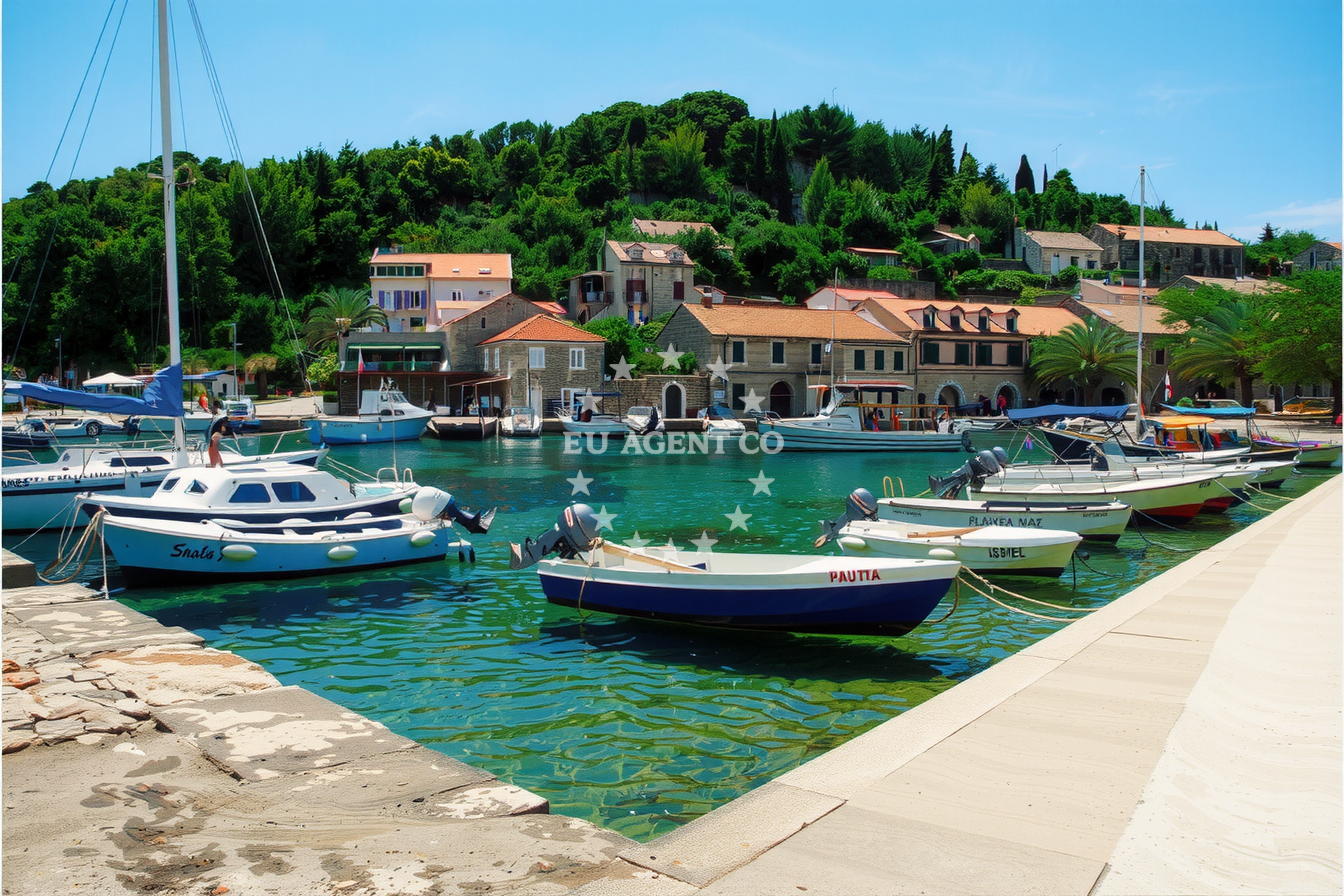 Additional view of Šipanska Luka anchorage in Anchorage on the island Šipan, South Dalmatia, Croatia photo 6