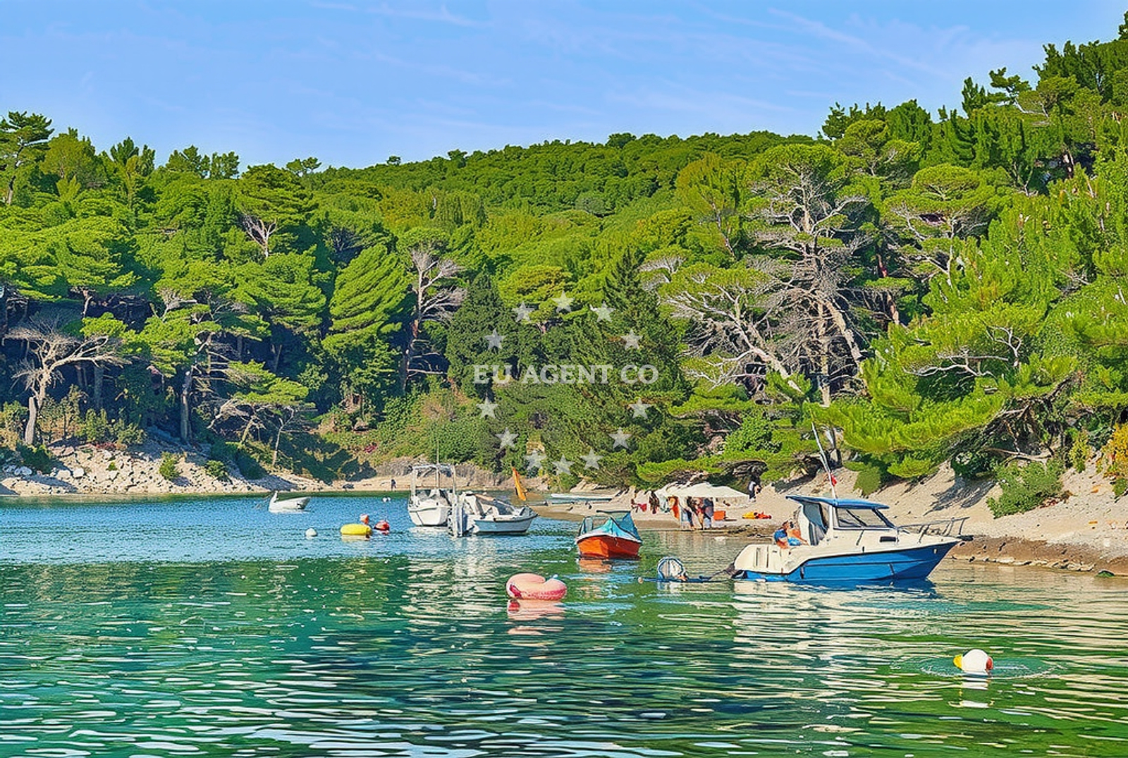 Additional view of Duga Cove anchorage in Anchorage on the island Sušac, South Dalmatia, Croatia photo 5