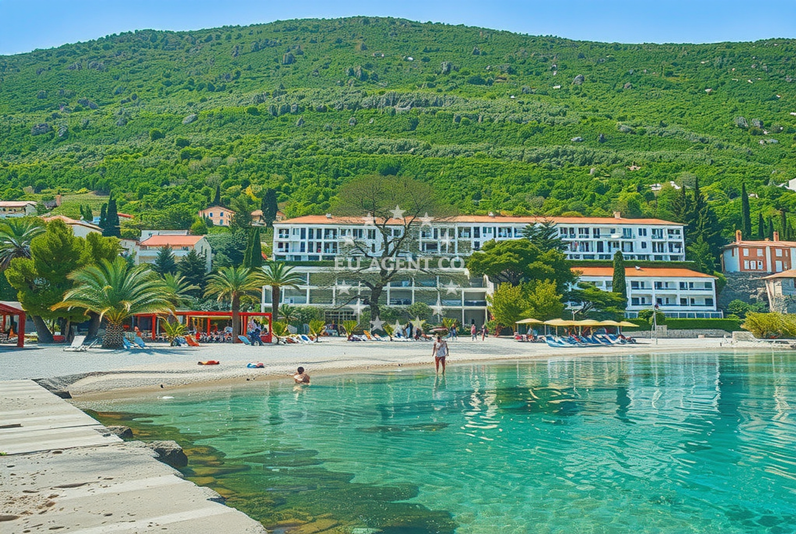 Luka, a nearby point of interest to Trpanj anchorage
