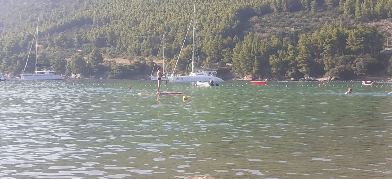 Sandy anchorage near Žuljana village, Croatia