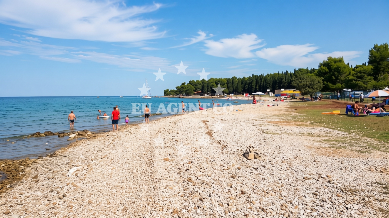 Additional view of AC Pineta beach in Perojska cesta bb, Fažana