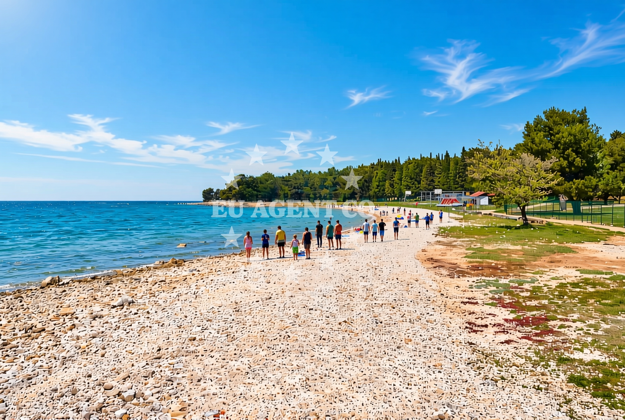 Additional view of AC Pineta beach in Perojska cesta bb, Fažana