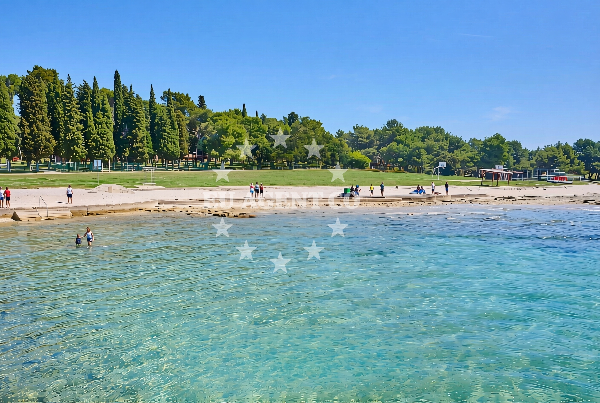 Additional view of AC Pineta beach in Perojska cesta bb, Fažana