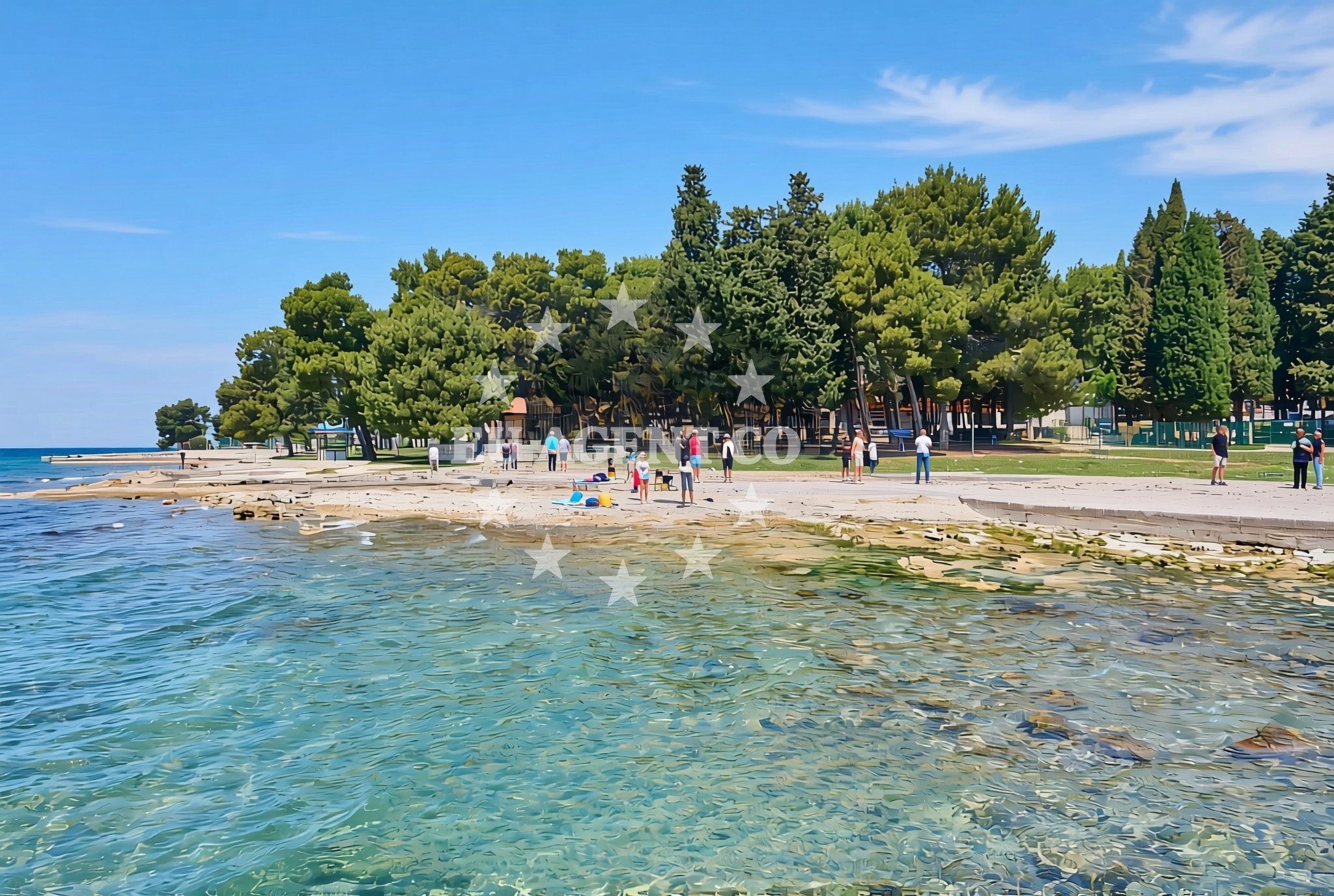 Additional view of AC Pineta beach in Perojska cesta bb, Fažana