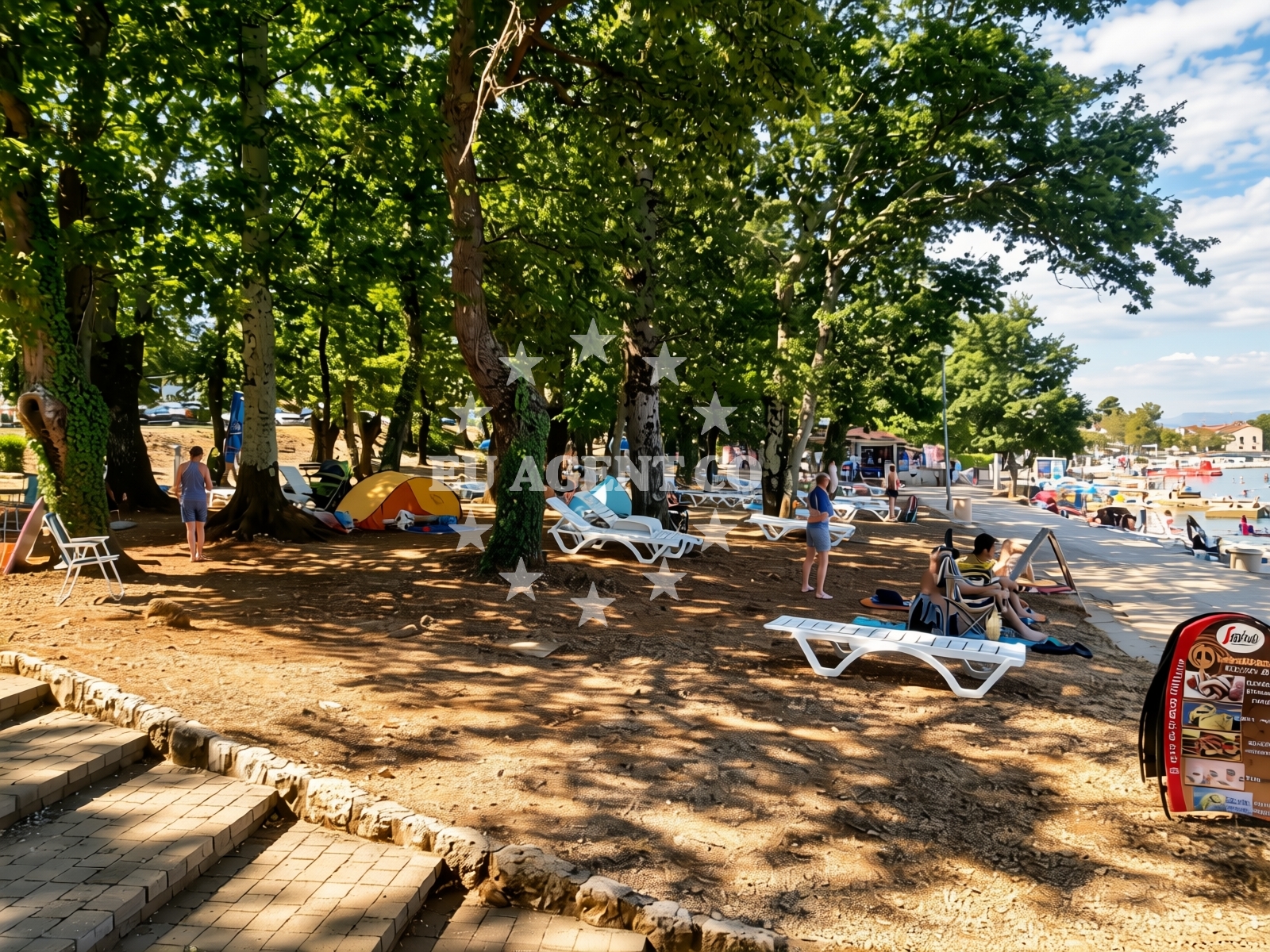 Additional view of Adriatic beach in 14 Primorska cesta, Njivice