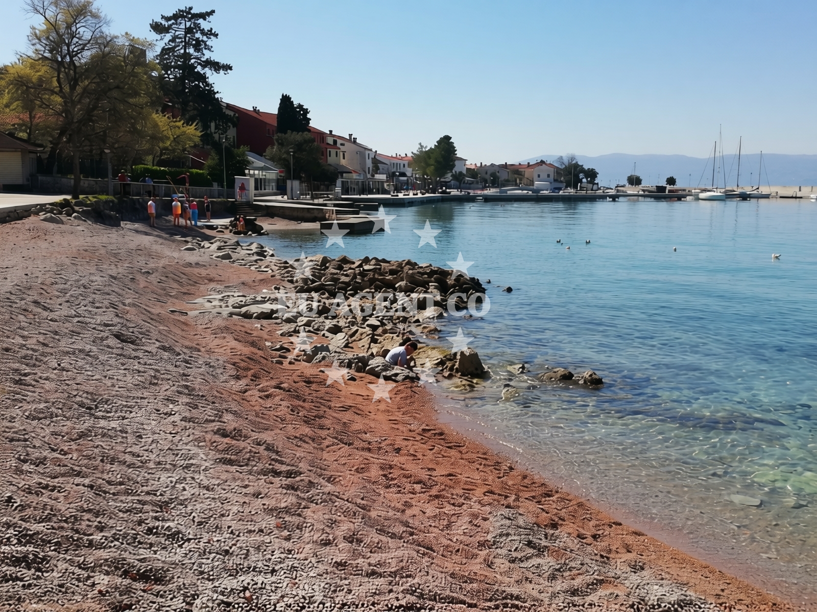 Additional view of Adriatic beach in 14 Primorska cesta, Njivice