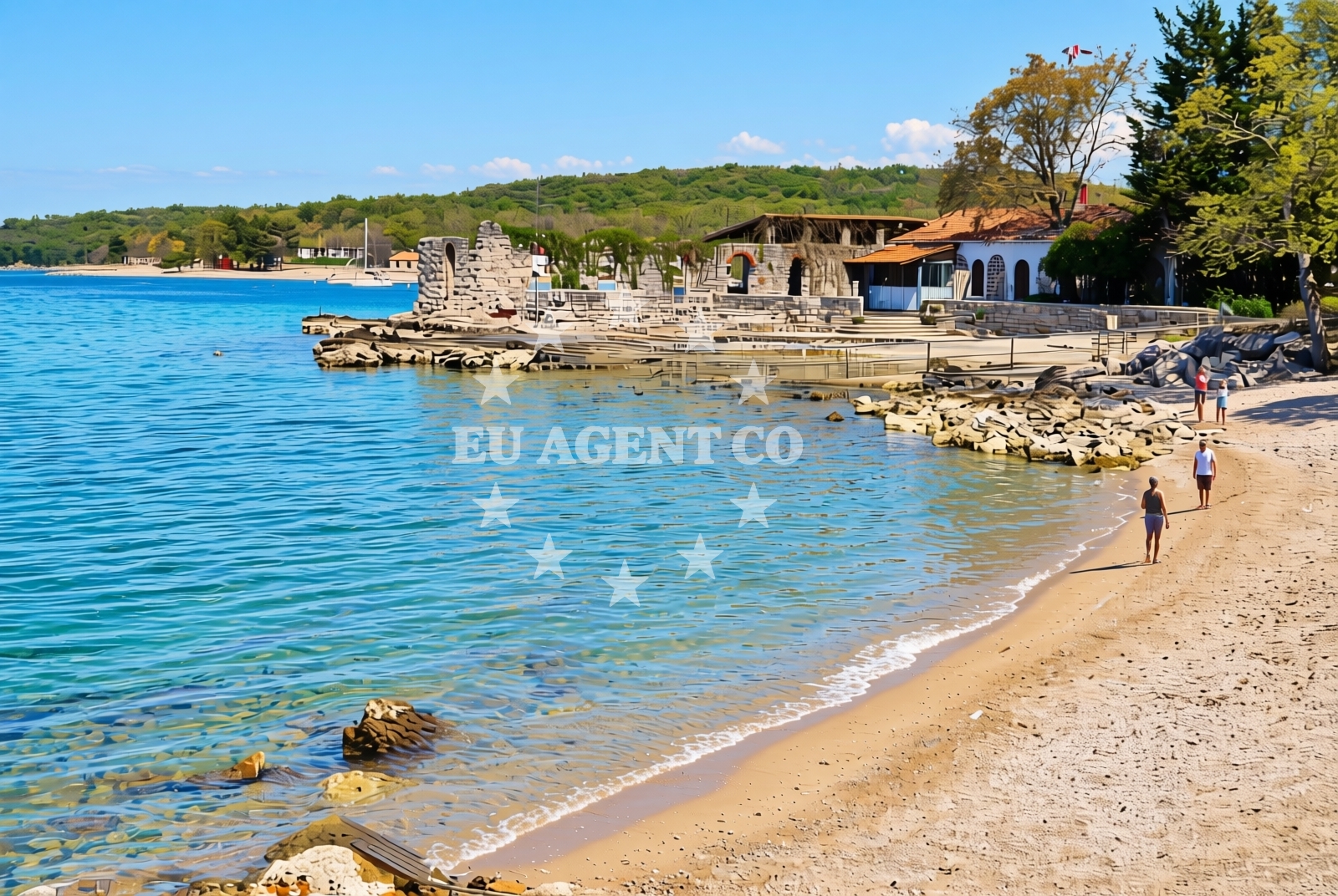 Additional view of Adriatic beach in 14 Primorska cesta, Njivice