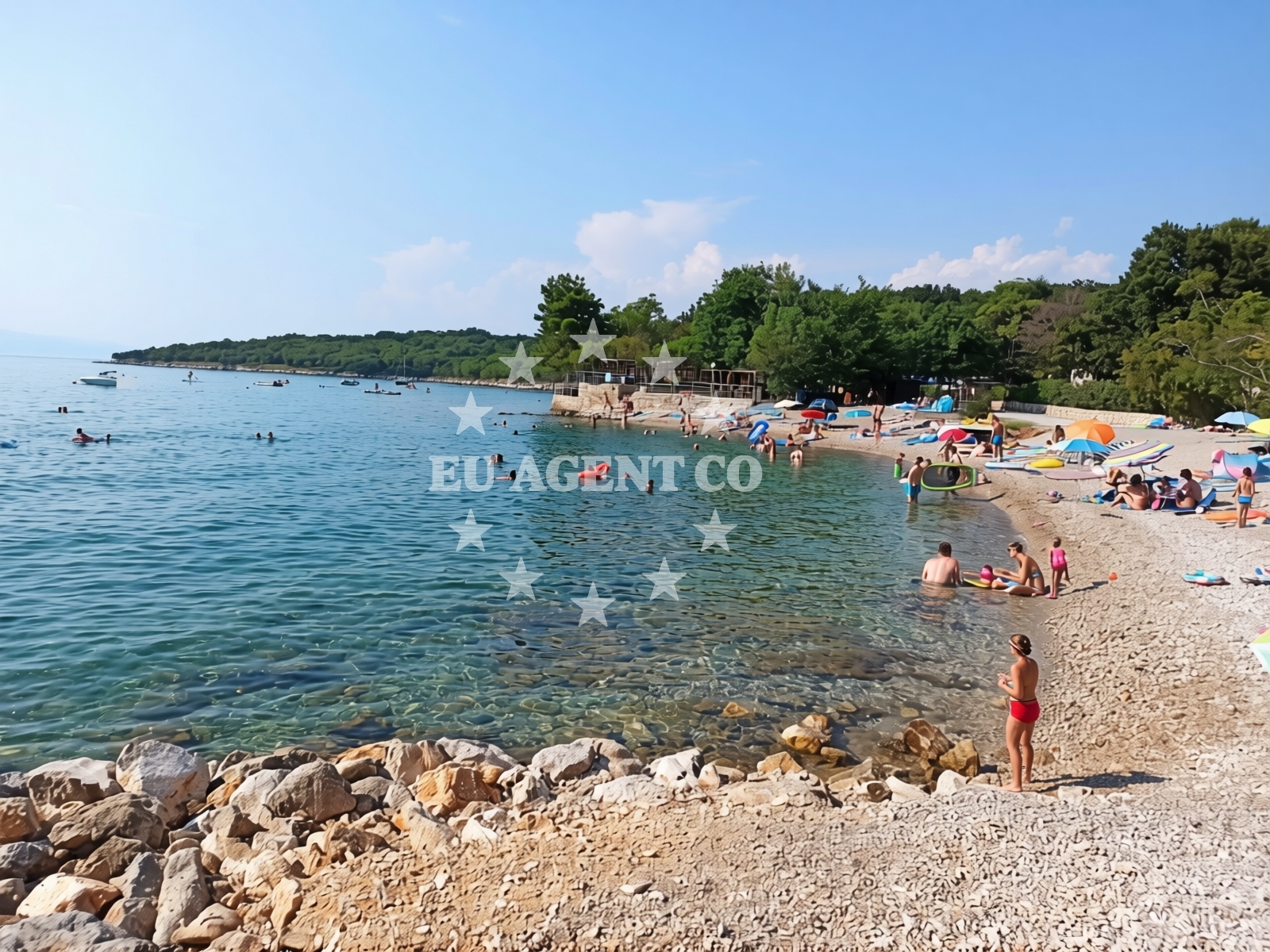 Additional view of Adriatic II beach in Primorska cesta bb, Njivice