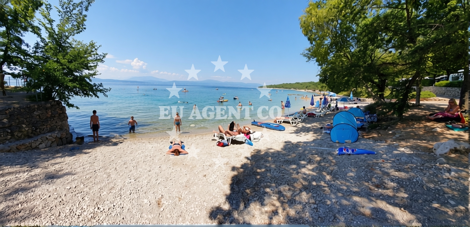 Additional view of Adriatic II beach in Primorska cesta bb, Njivice