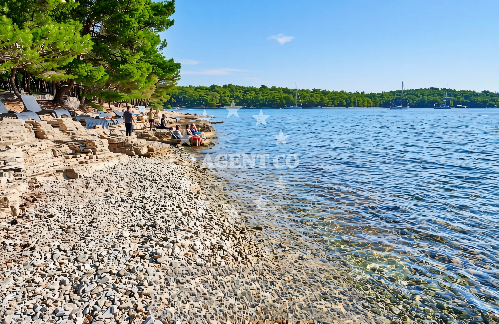 Additional view of Adriatic, Vrboska (Hvar) Beach in Adriatic
