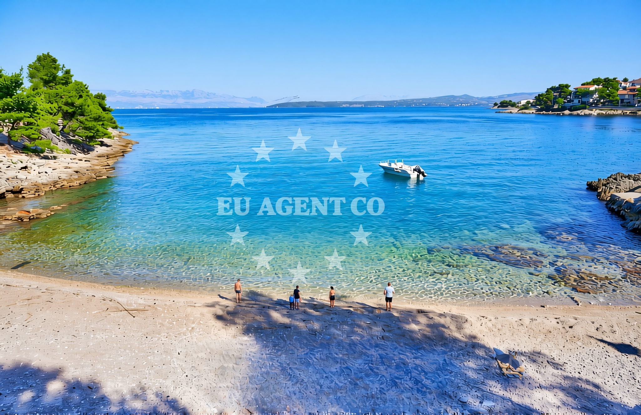 Additional view of Africa's beach in 39 Riva Pelegrina, Stomorska