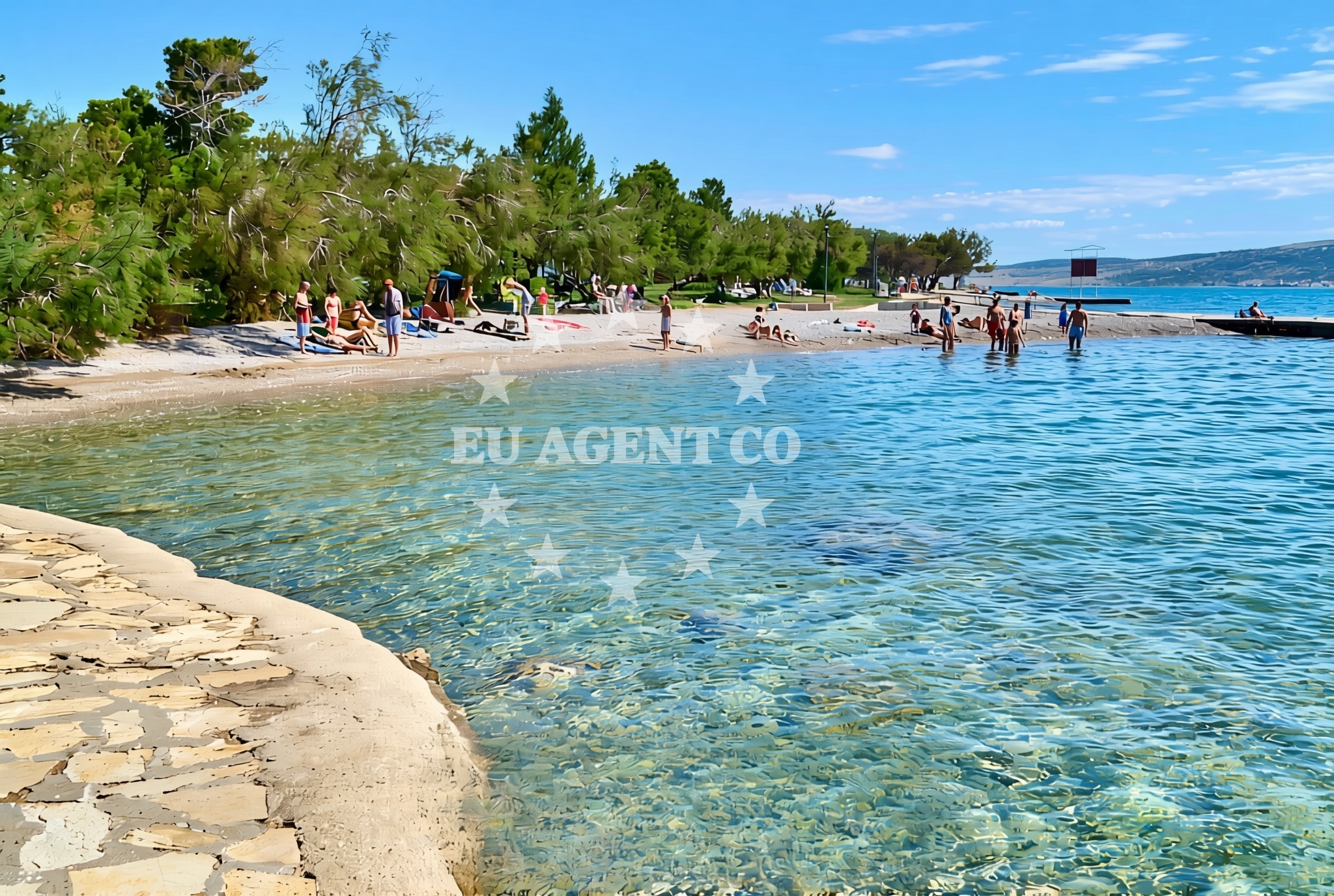 Additional view of Alan, Starigrad Beach in Alan