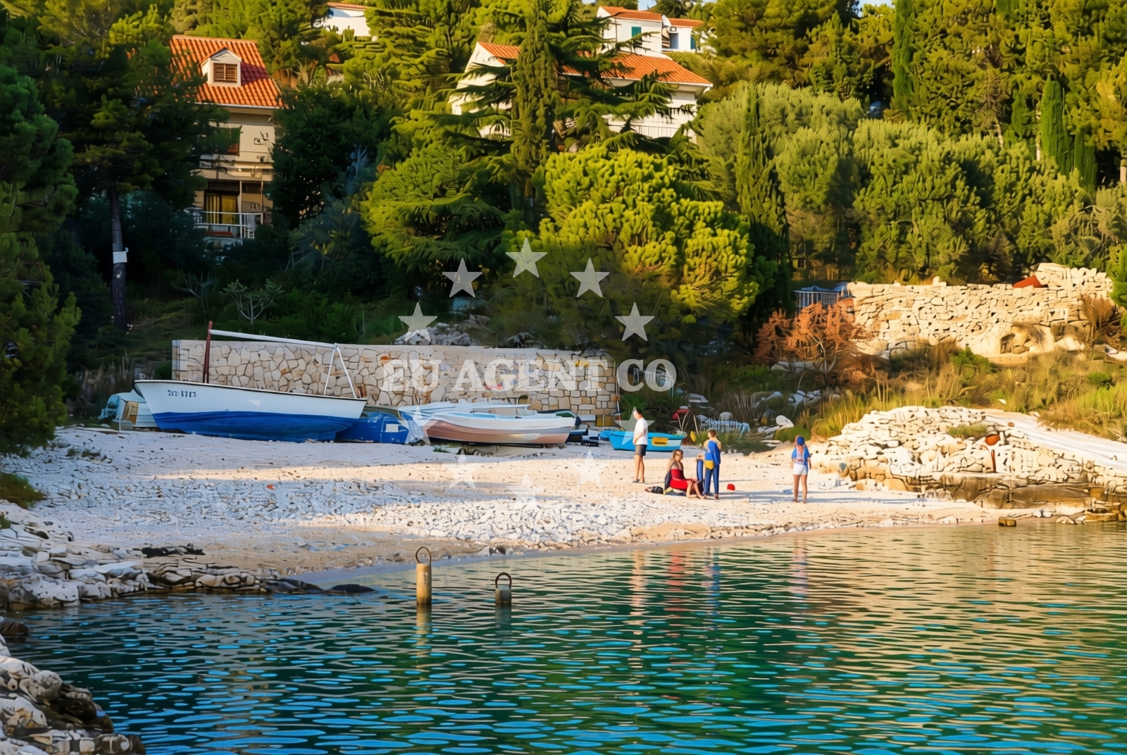 Additional view of Alina beach in Svrda 18, Sevid