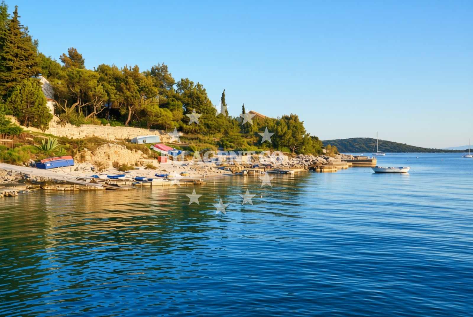 Additional view of Alina beach in Svrda 18, Sevid