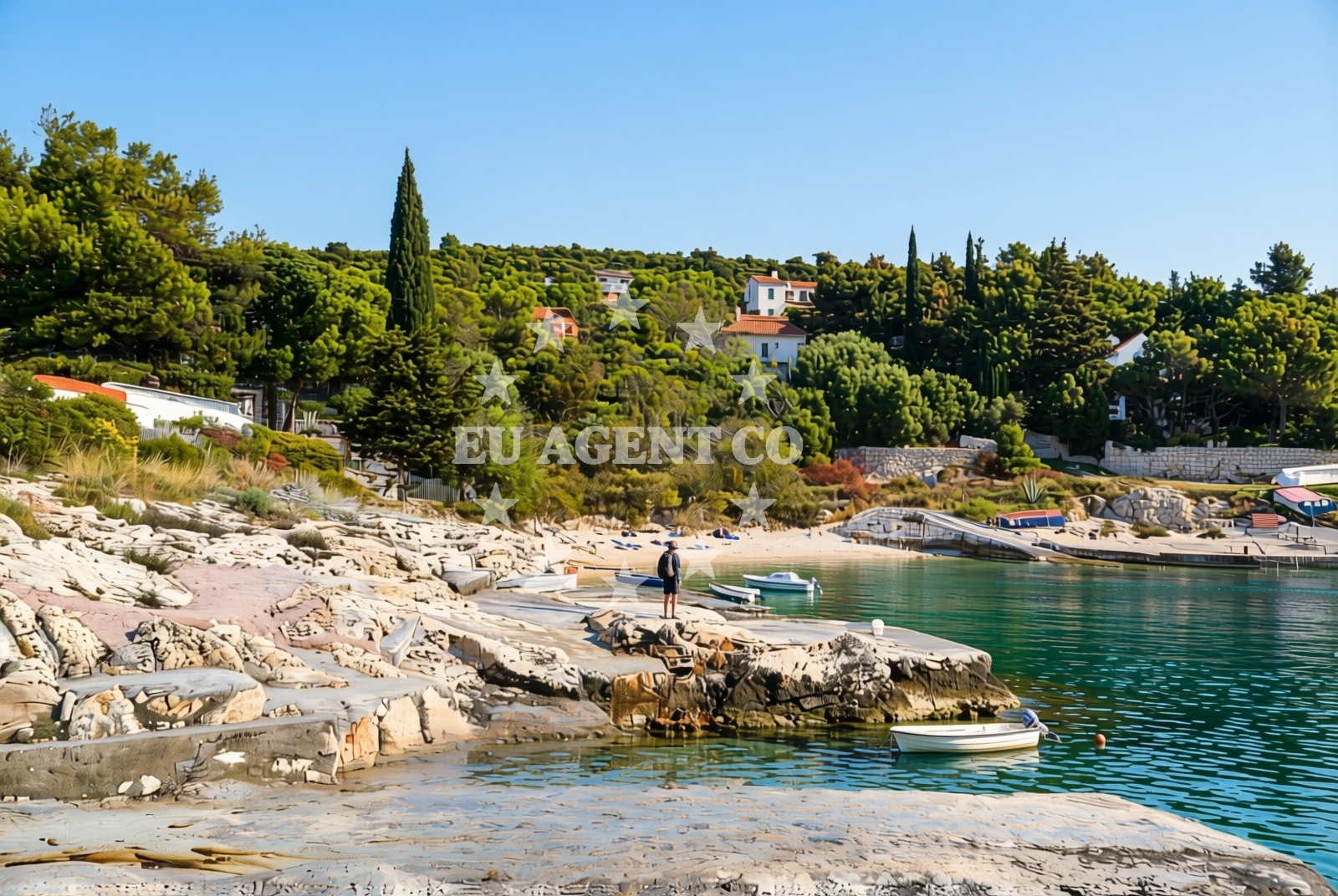 Additional view of Alina beach in Svrda 18, Sevid