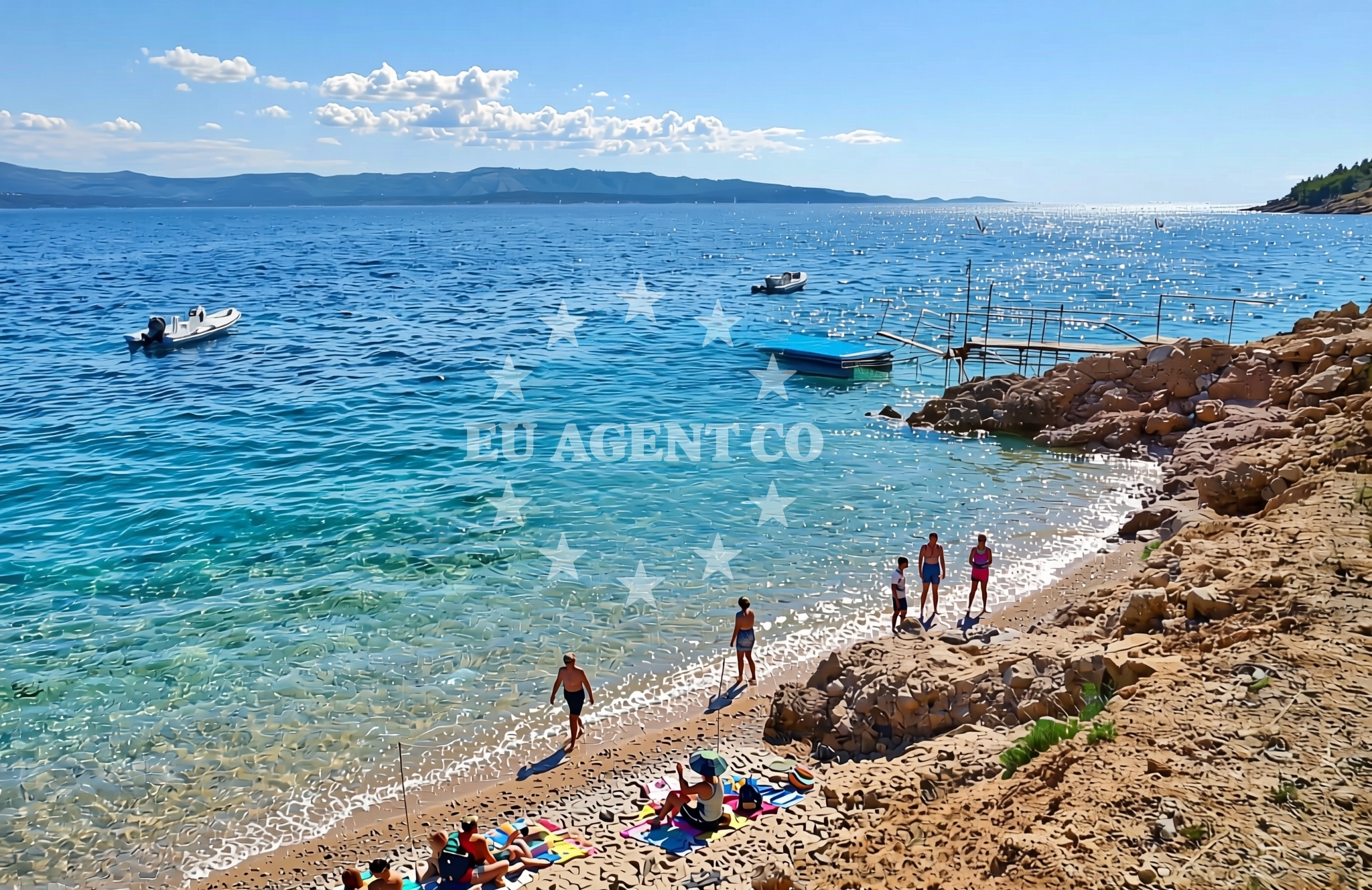 Additional view of Aloa, Bol (Brač) Beach in Aloa
