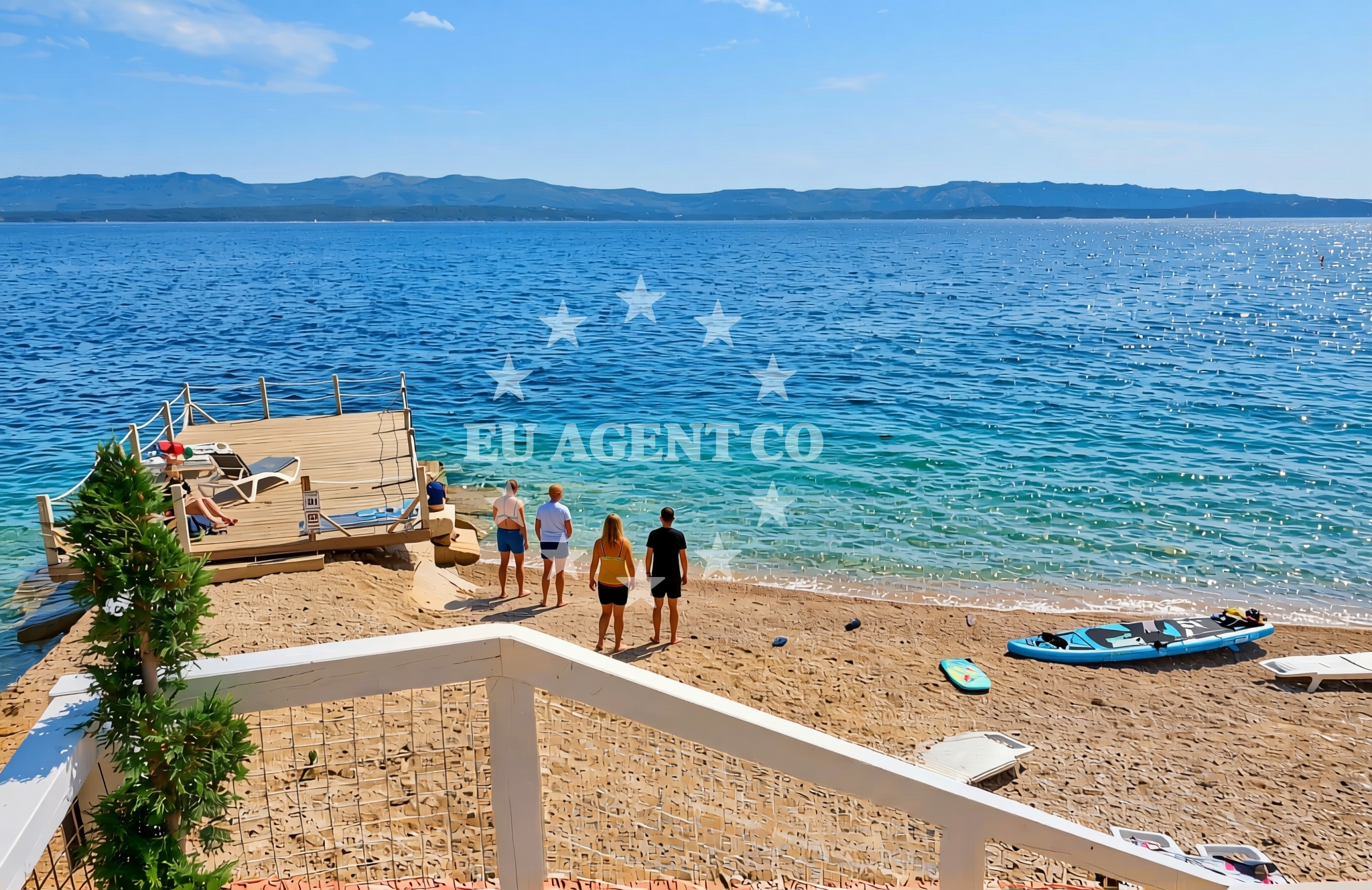 Additional view of Aloa, Bol (Brač) Beach in Aloa