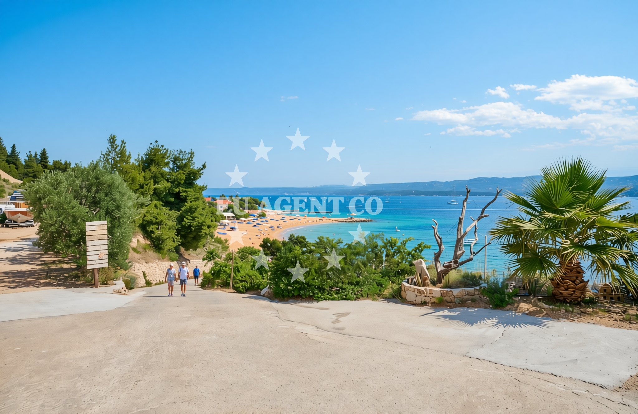 Additional view of Aloa, Bol (Brač) Beach in Aloa